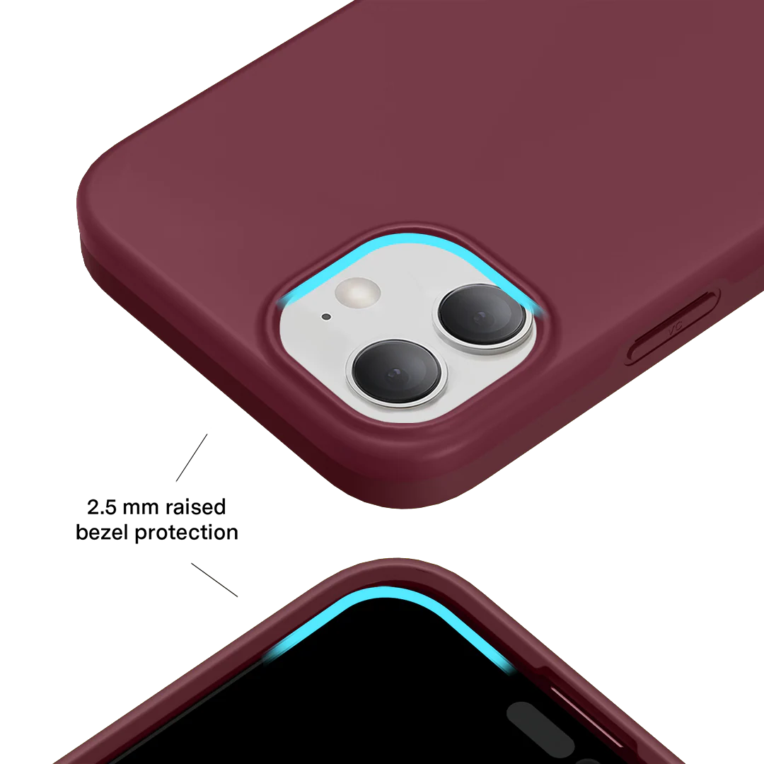 Burgundy 1990 iPhone Case - Image 92