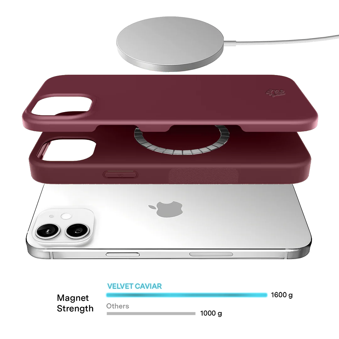 Burgundy 1990 iPhone Case - Image 93