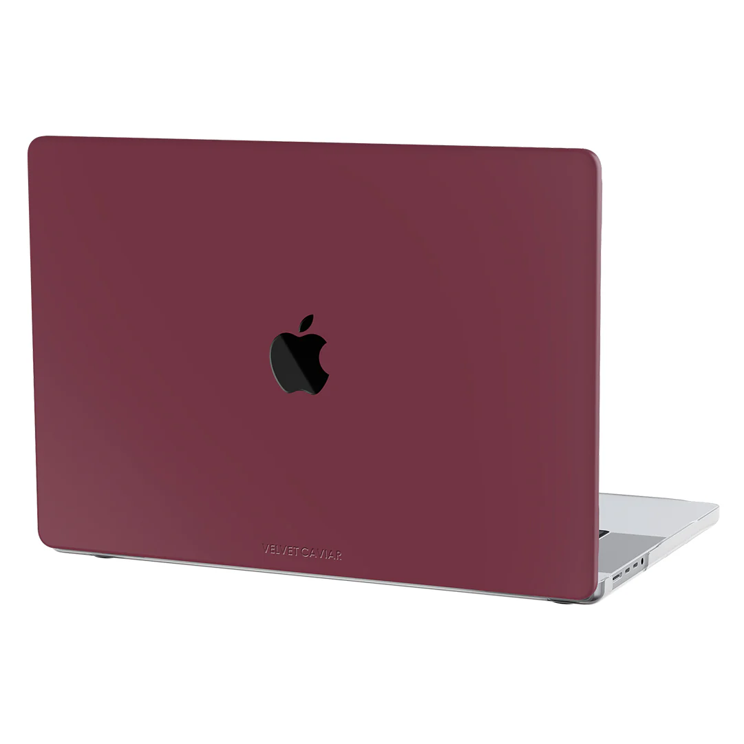 Burgundy 1990 MacBook Case - Image 31