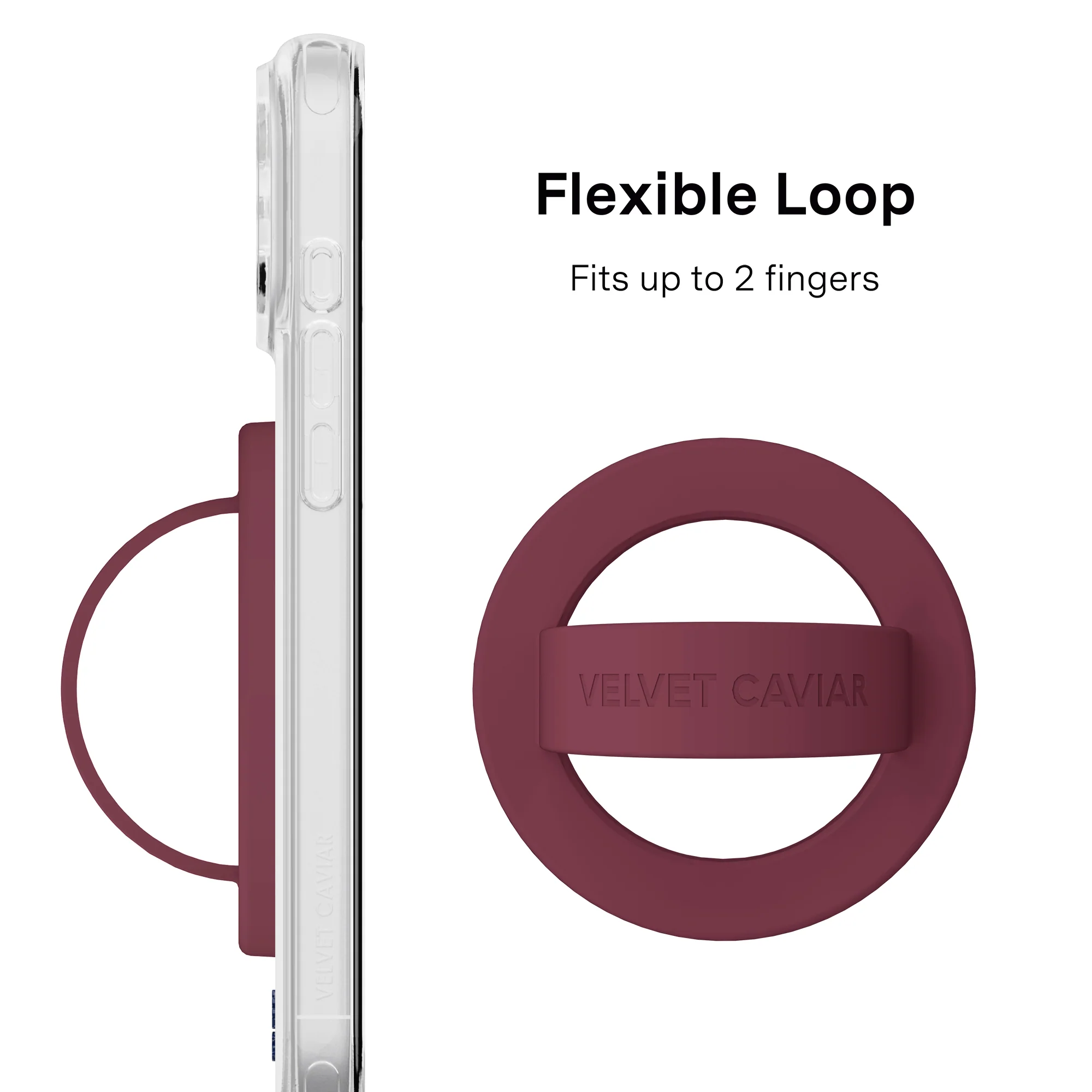 Burgundy 1990 MagSafe Grip Loop - Image 4