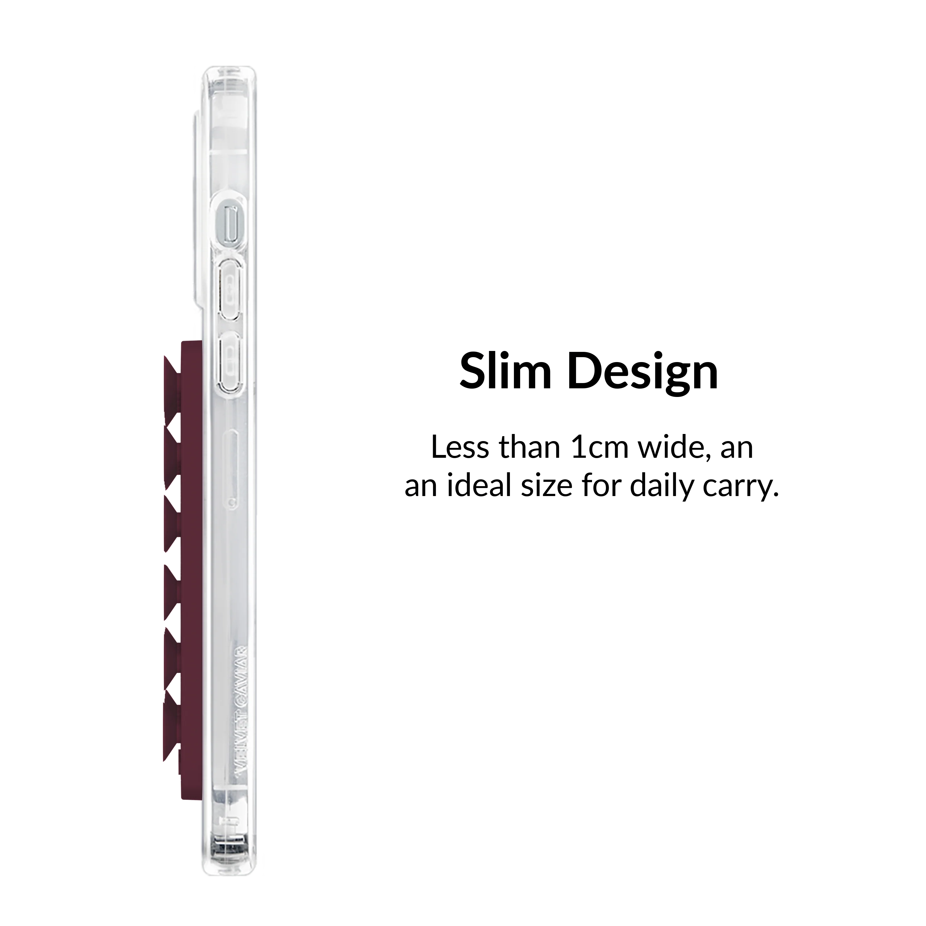 Burgundy 1990 MightyGrip MagSafe Mount - Image 4