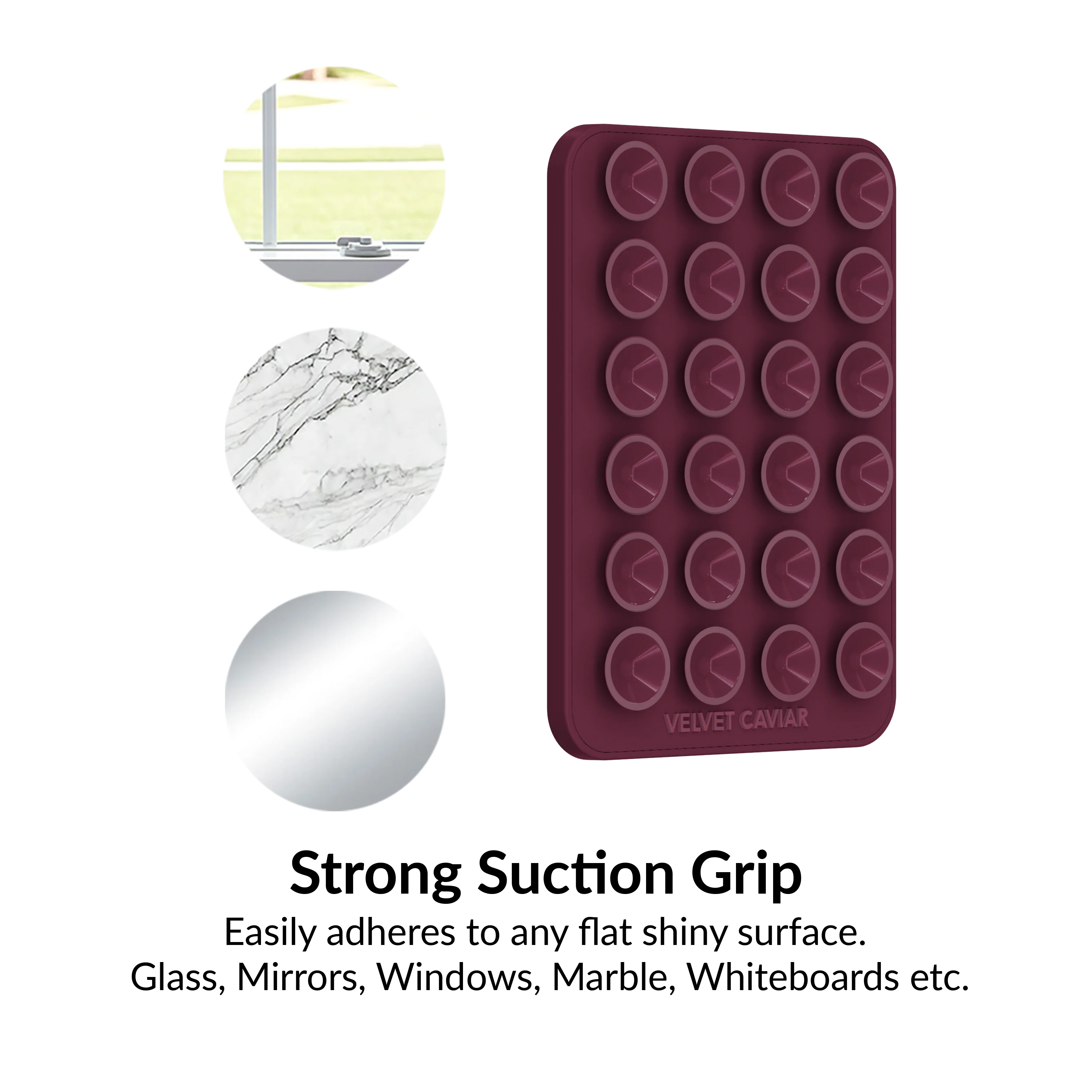 Burgundy 1990 MightyGrip MagSafe Mount - Image 6