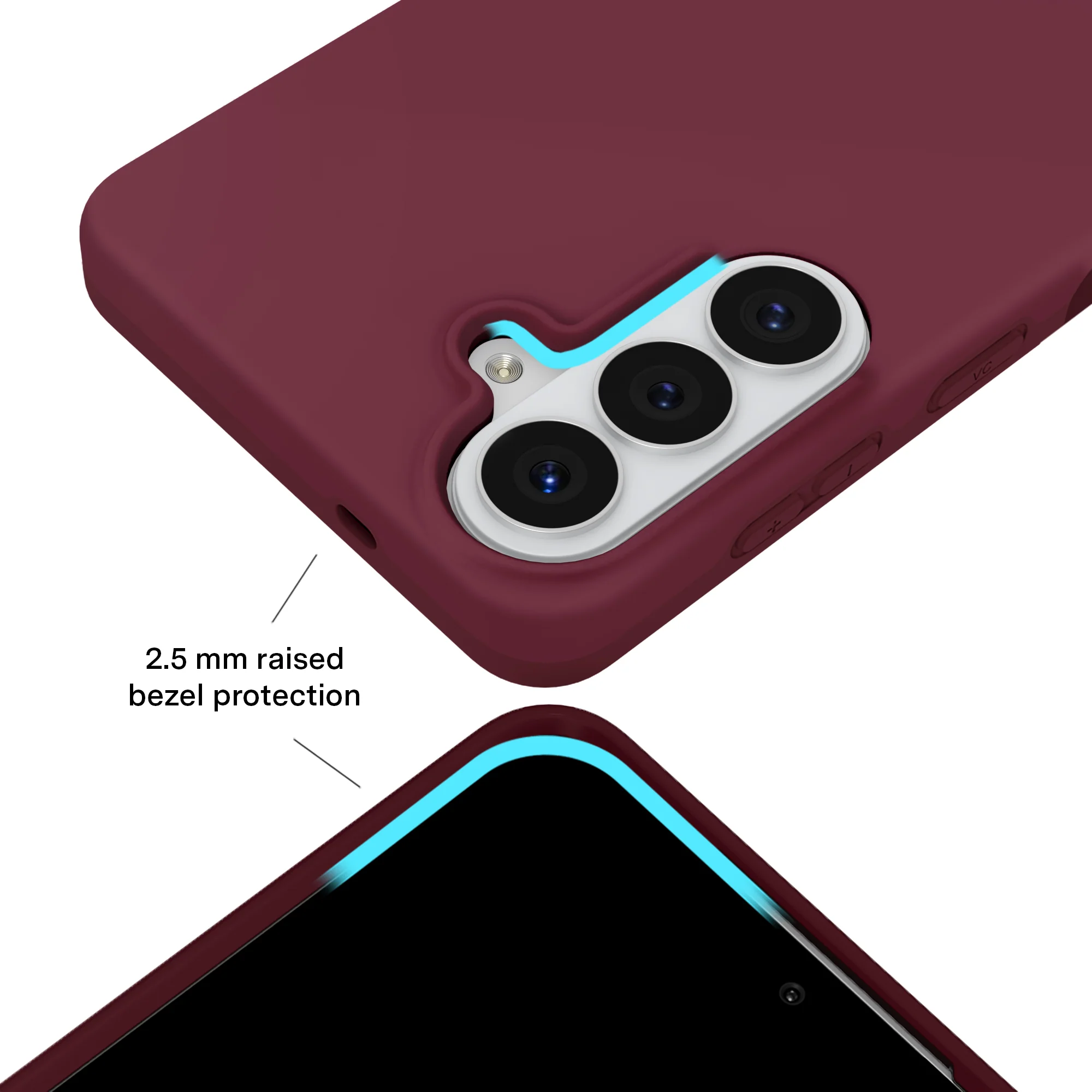 Burgundy 1990 Samsung Case - Image 63