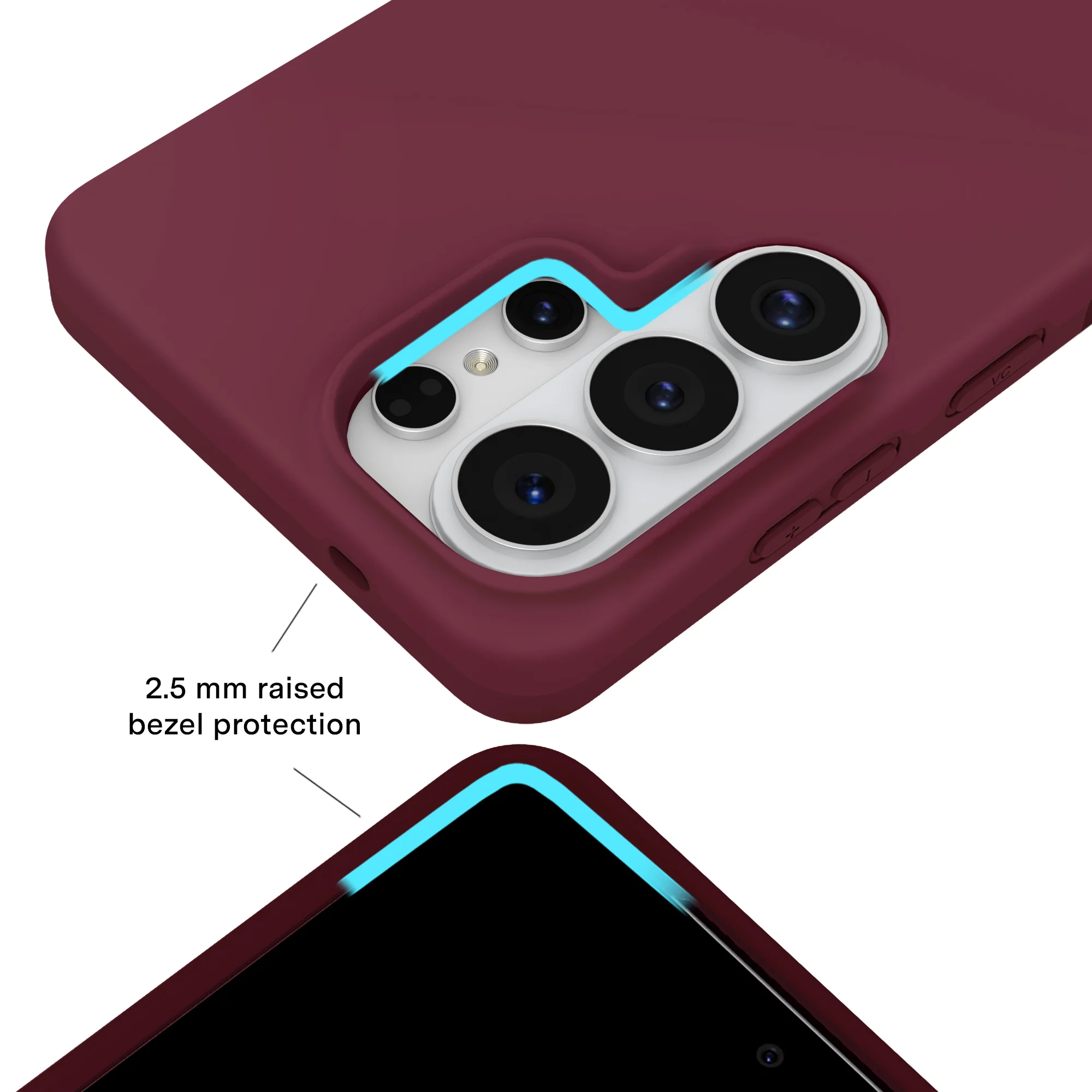 Burgundy 1990 Samsung Case - Image 68