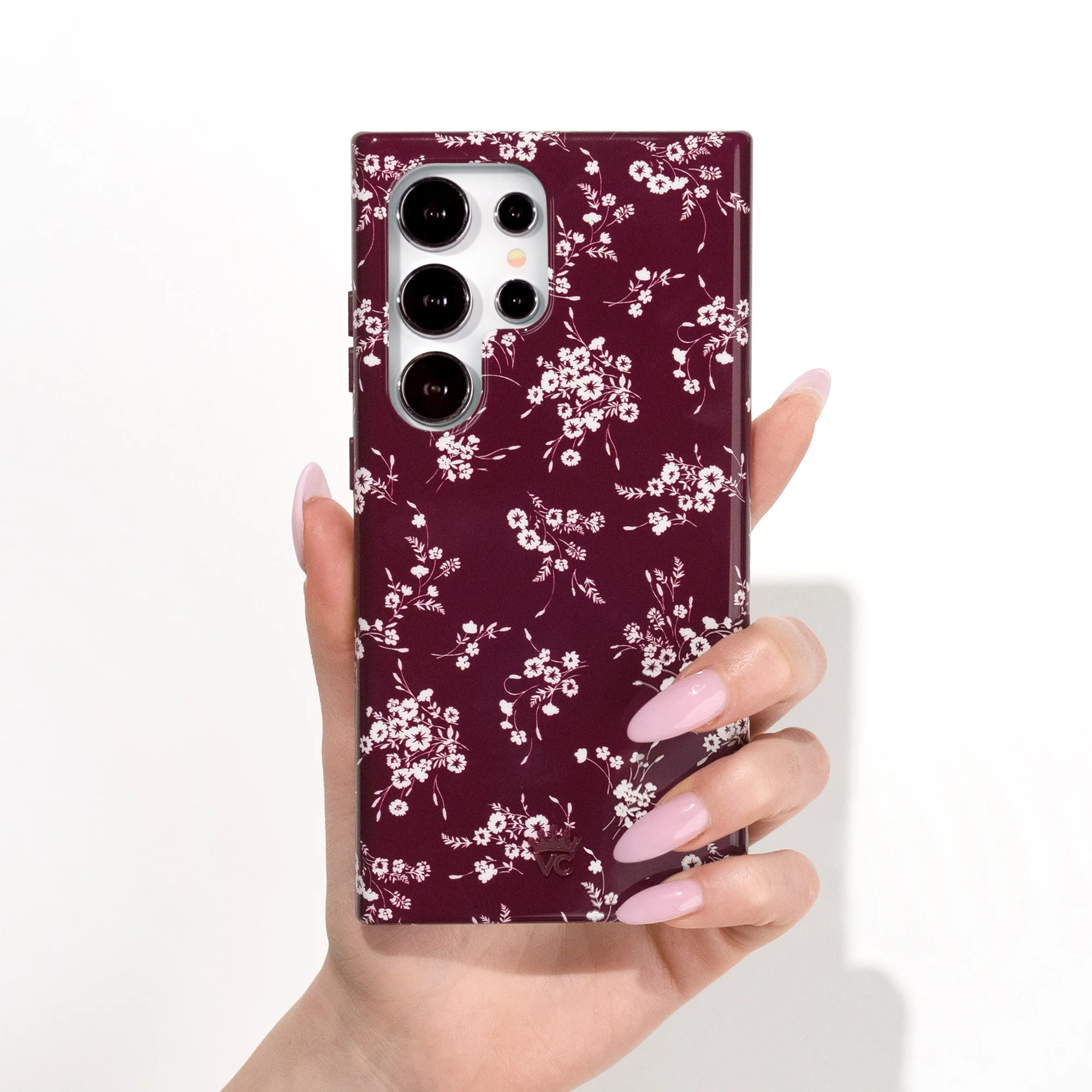 French Burgundy Floral Samsung Case - Image 33