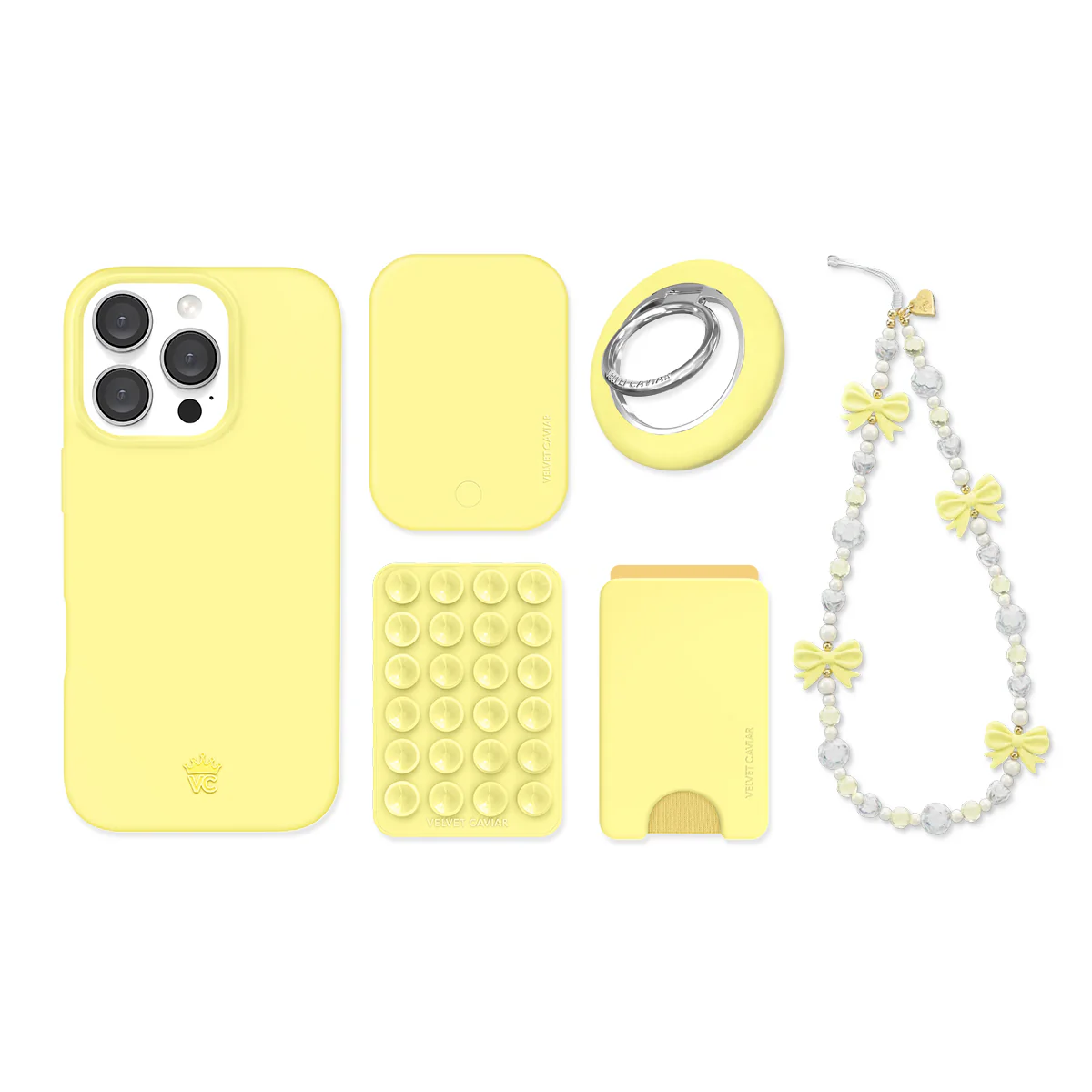 Butter Yellow iPhone Bundle Set - Image 15