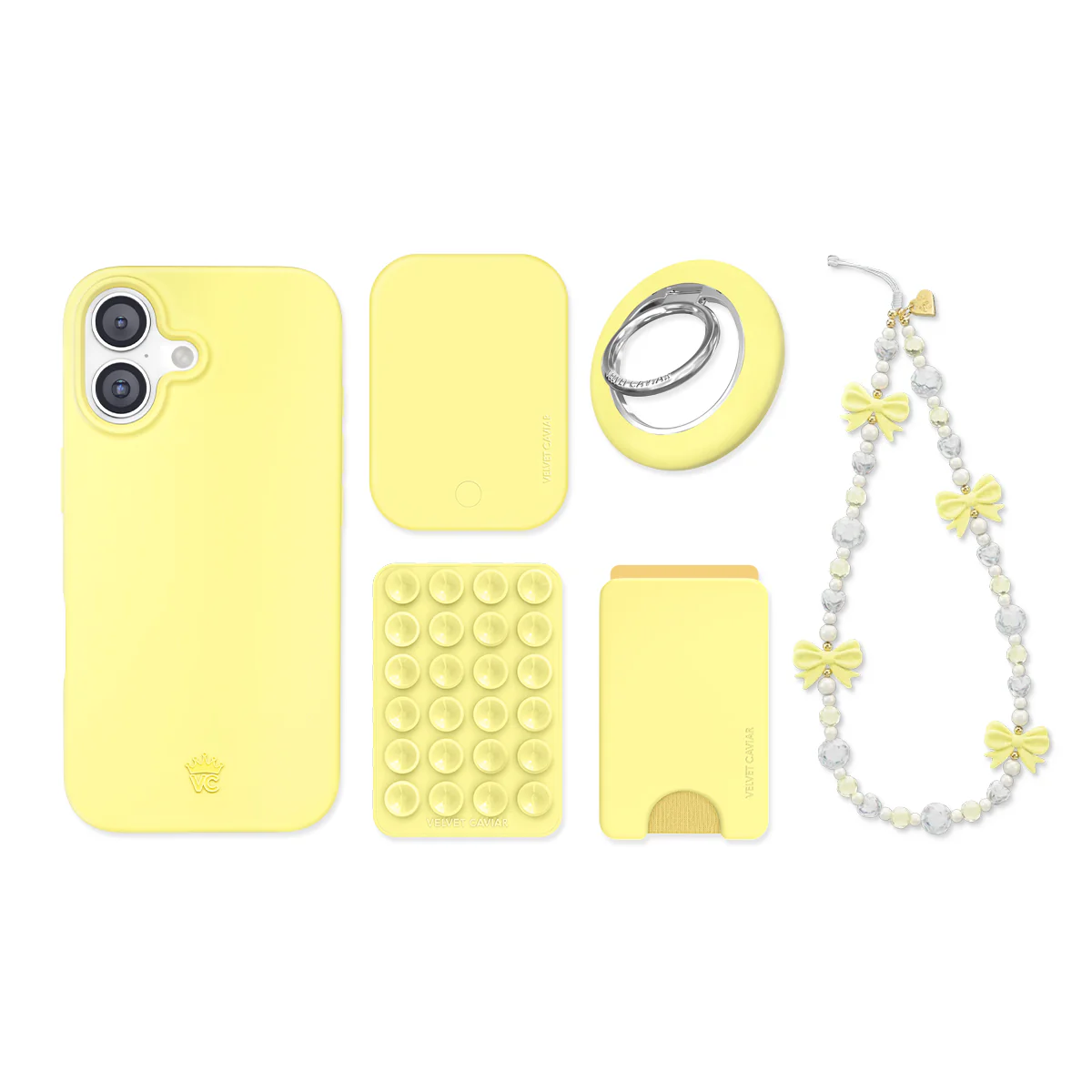 Butter Yellow iPhone Bundle Set - Image 16
