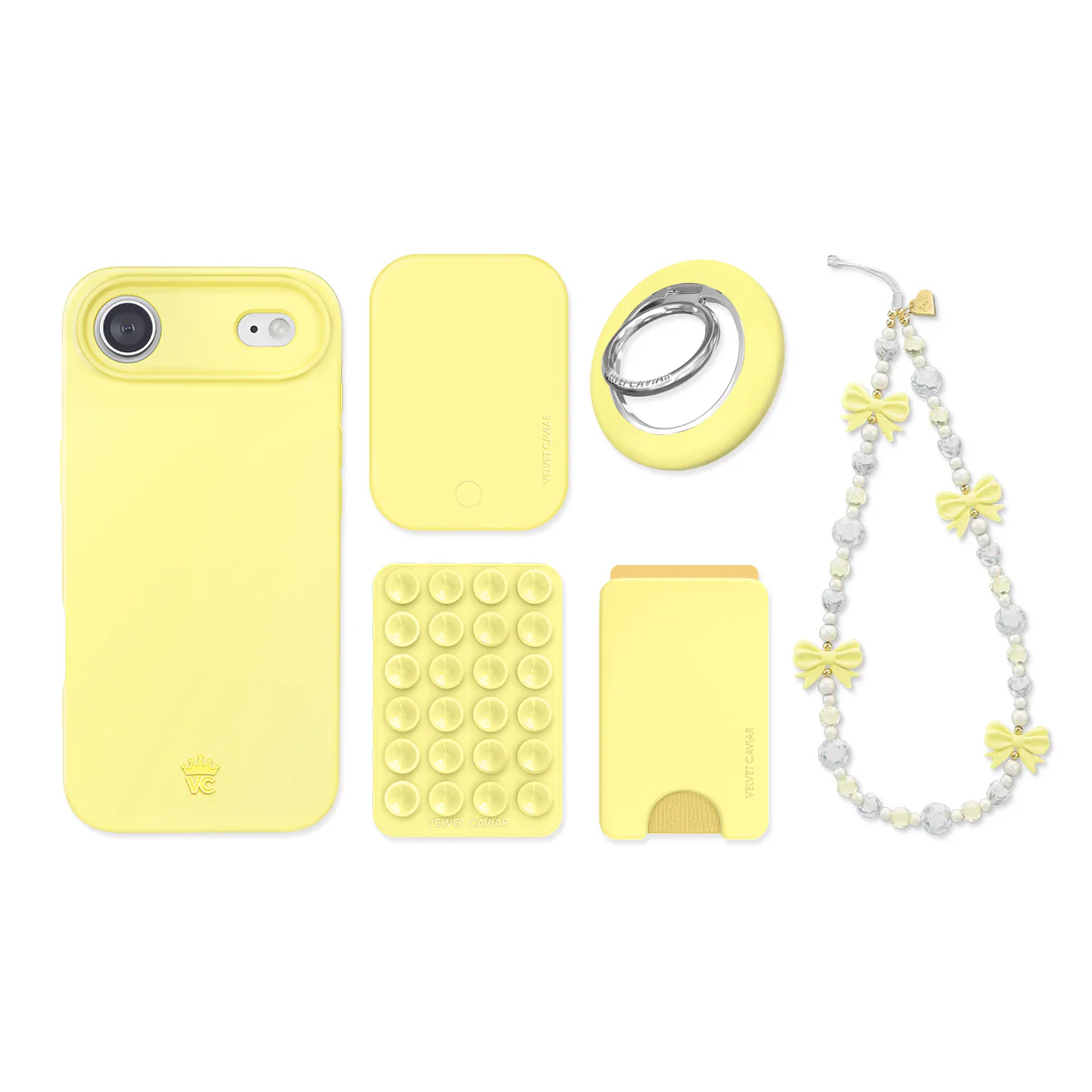 Butter Yellow iPhone Bundle Set - Image 17