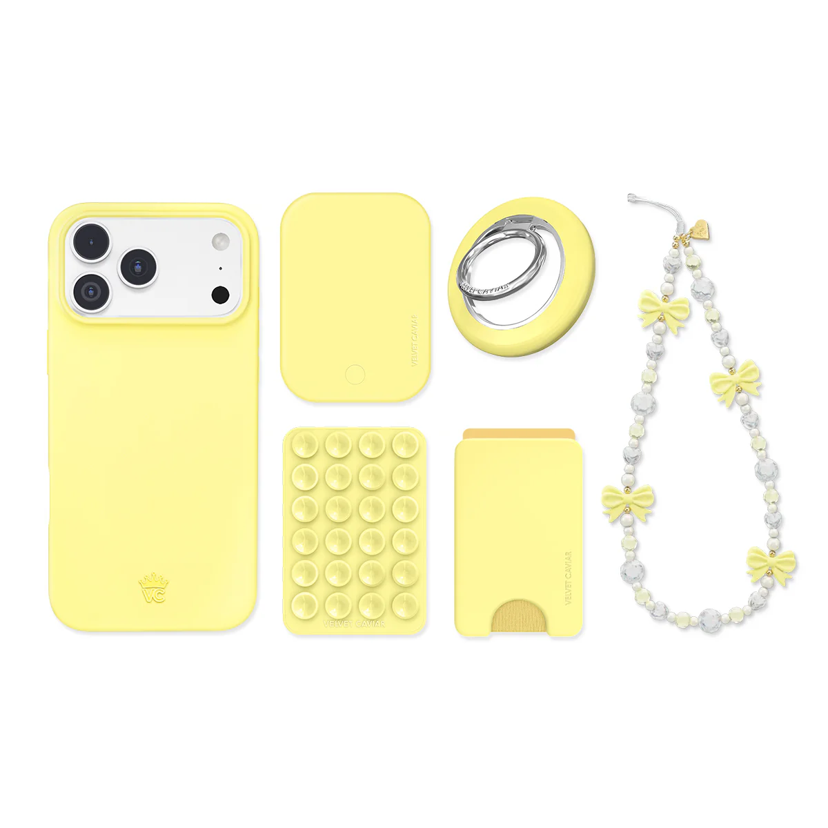 Butter Yellow iPhone Bundle Set - Image 18