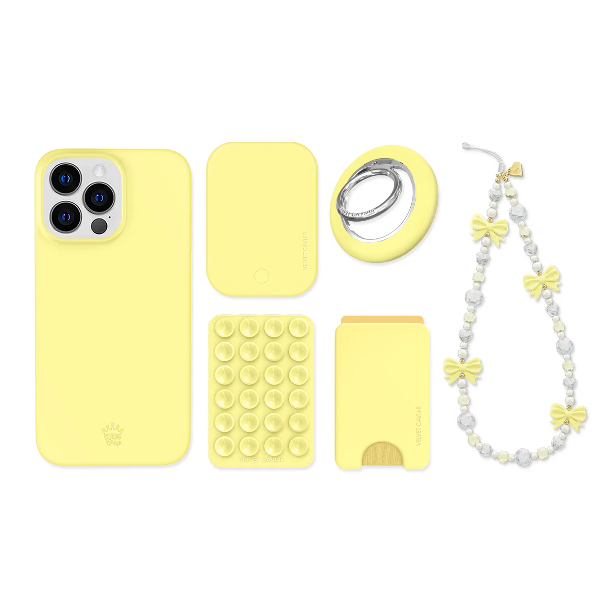 Butter Yellow iPhone Bundle Set - Image 2