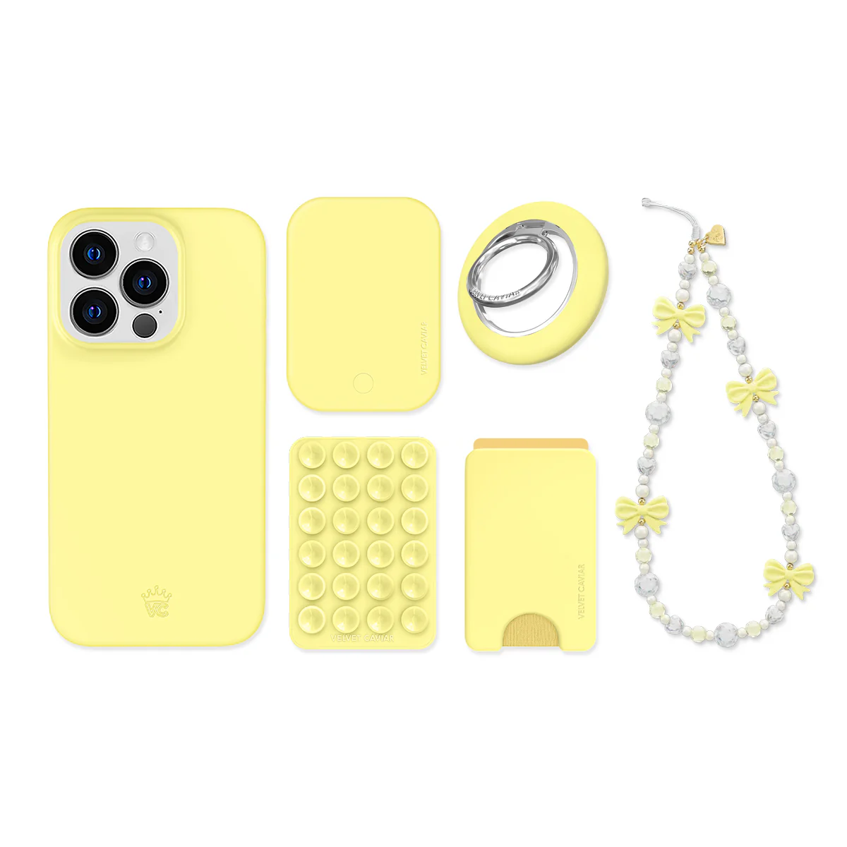 Butter Yellow iPhone Bundle Set - Image 3