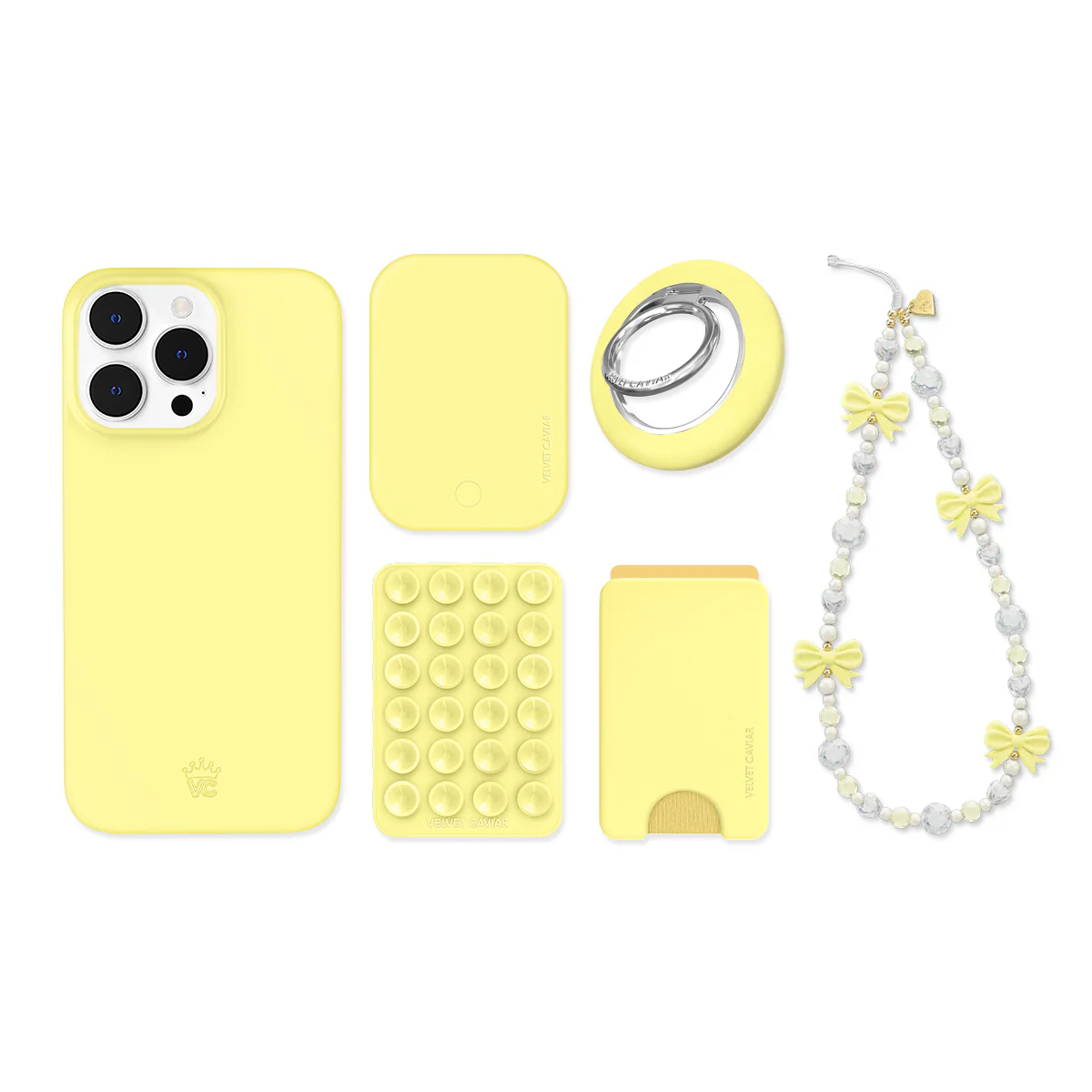 Butter Yellow iPhone Bundle Set - Image 6