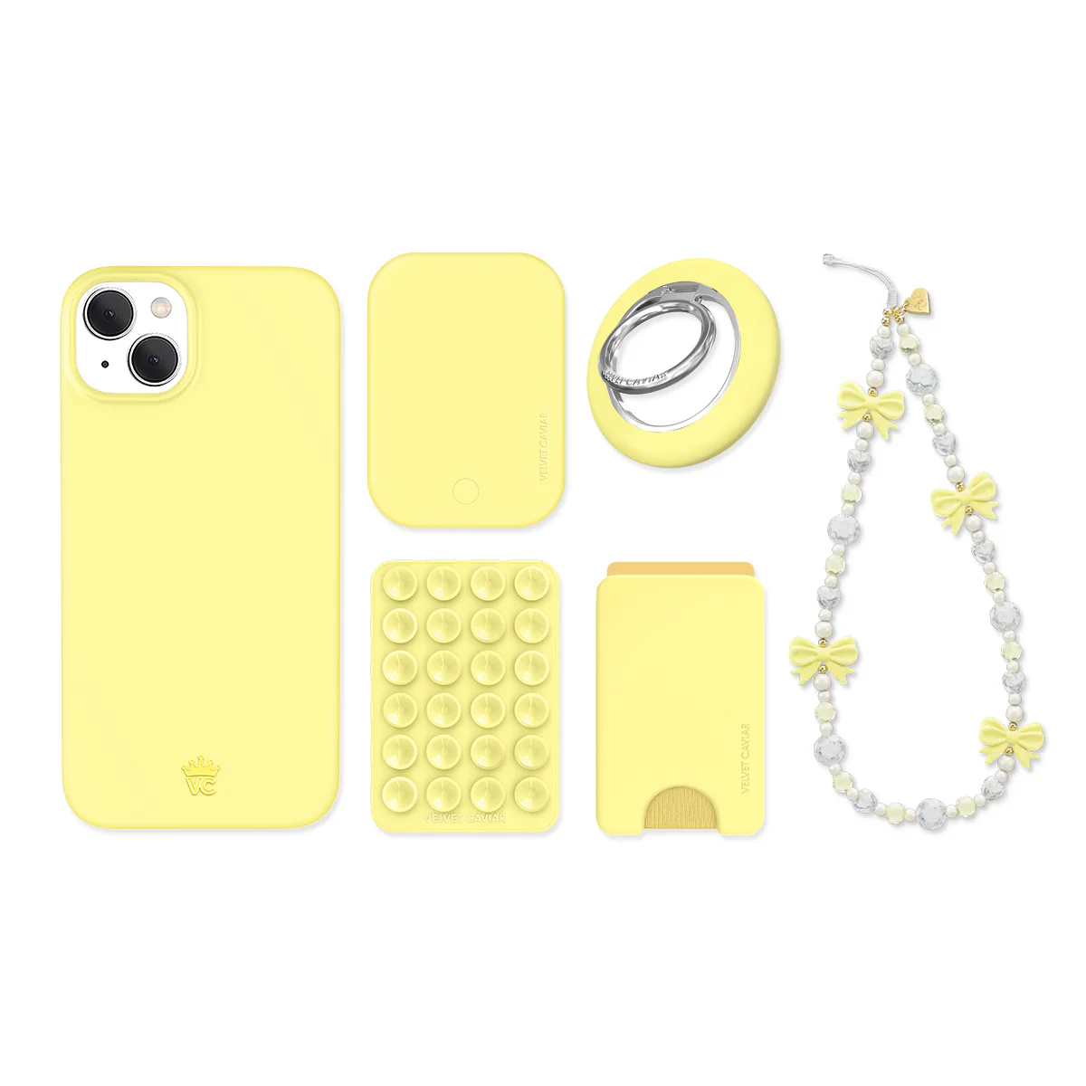 Butter Yellow iPhone Bundle Set - Image 9
