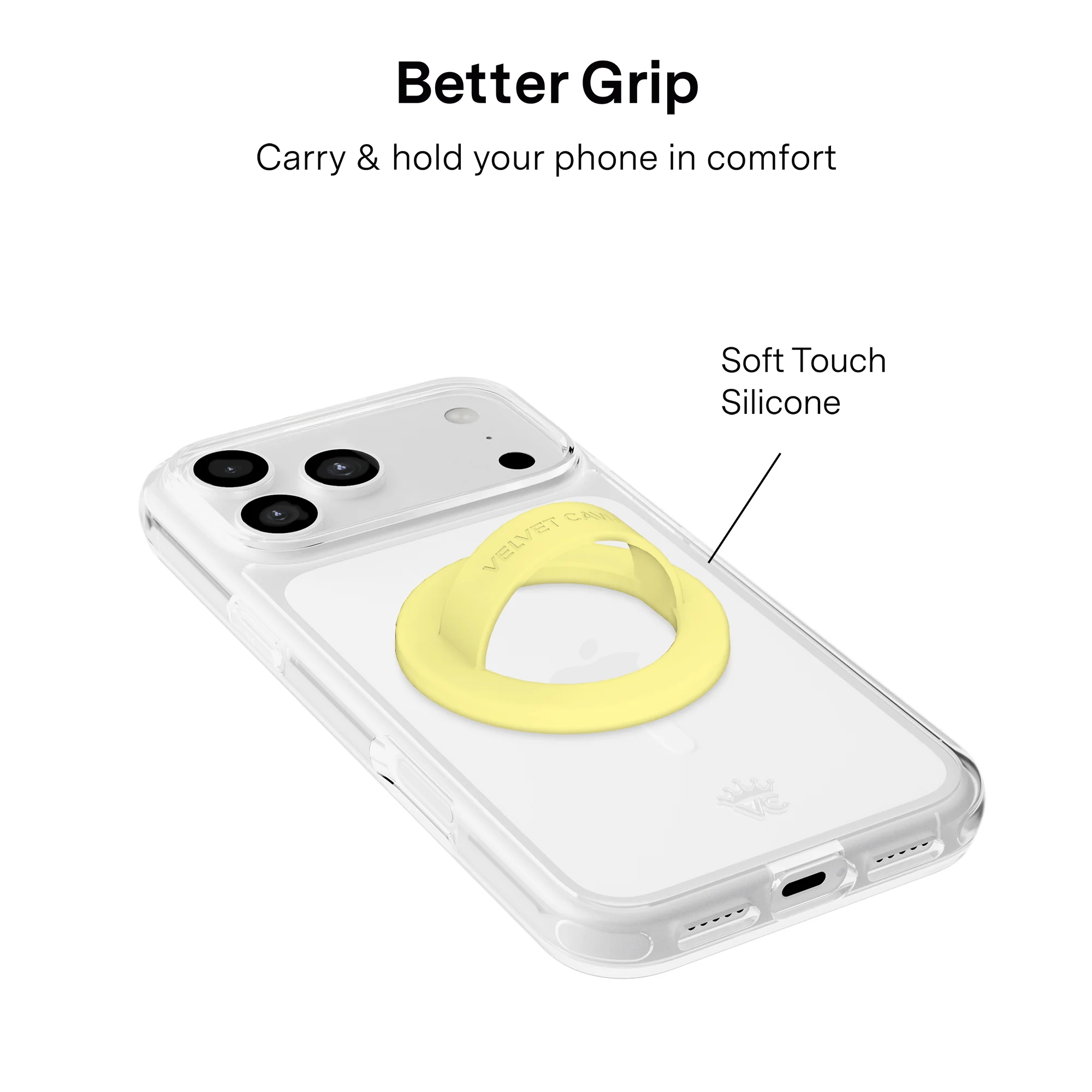 Butter Yellow MagSafe Grip Loop - Image 3