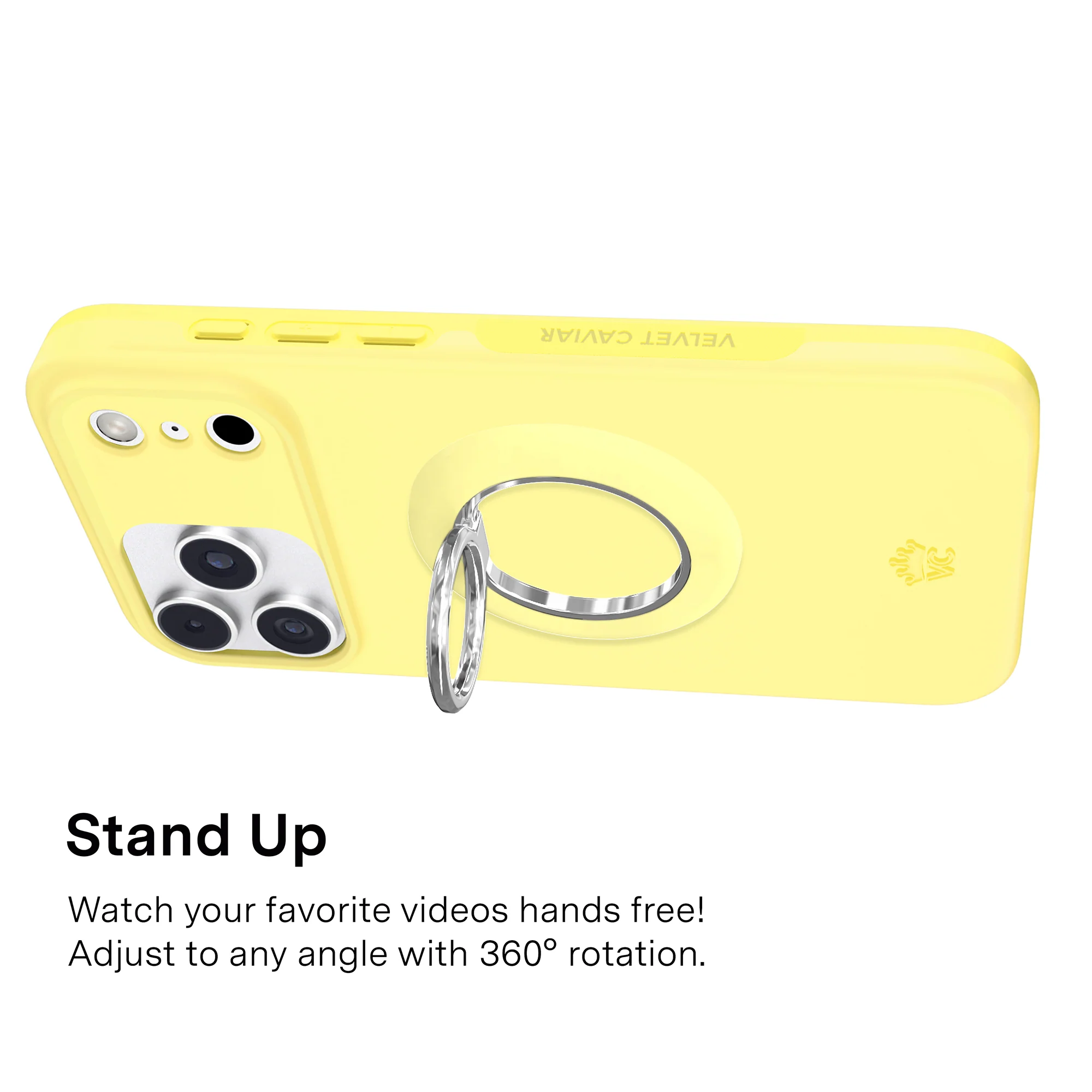 Butter Yellow MagSafe Grip Ring - Image 4