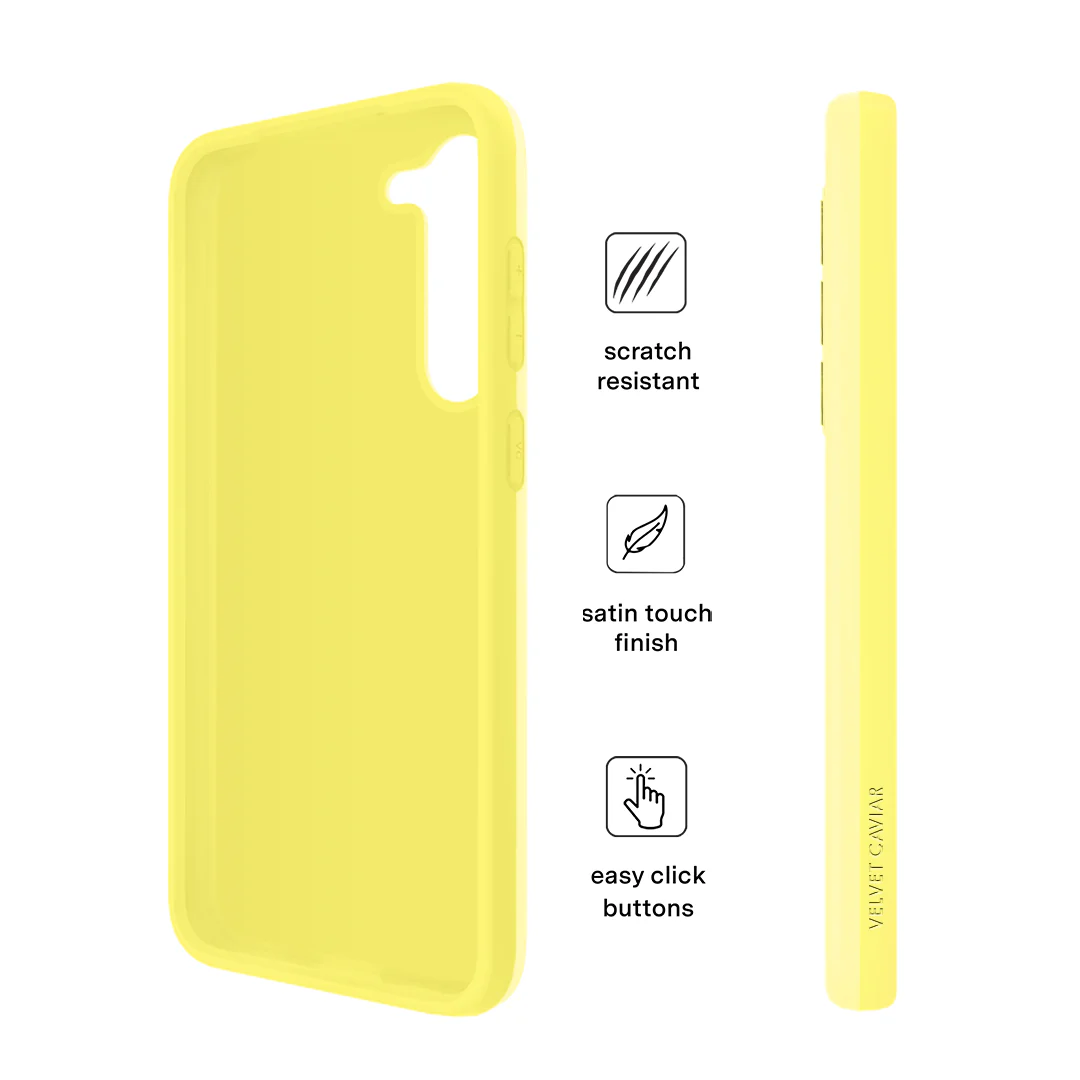 Butter Yellow Samsung Case - Image 35