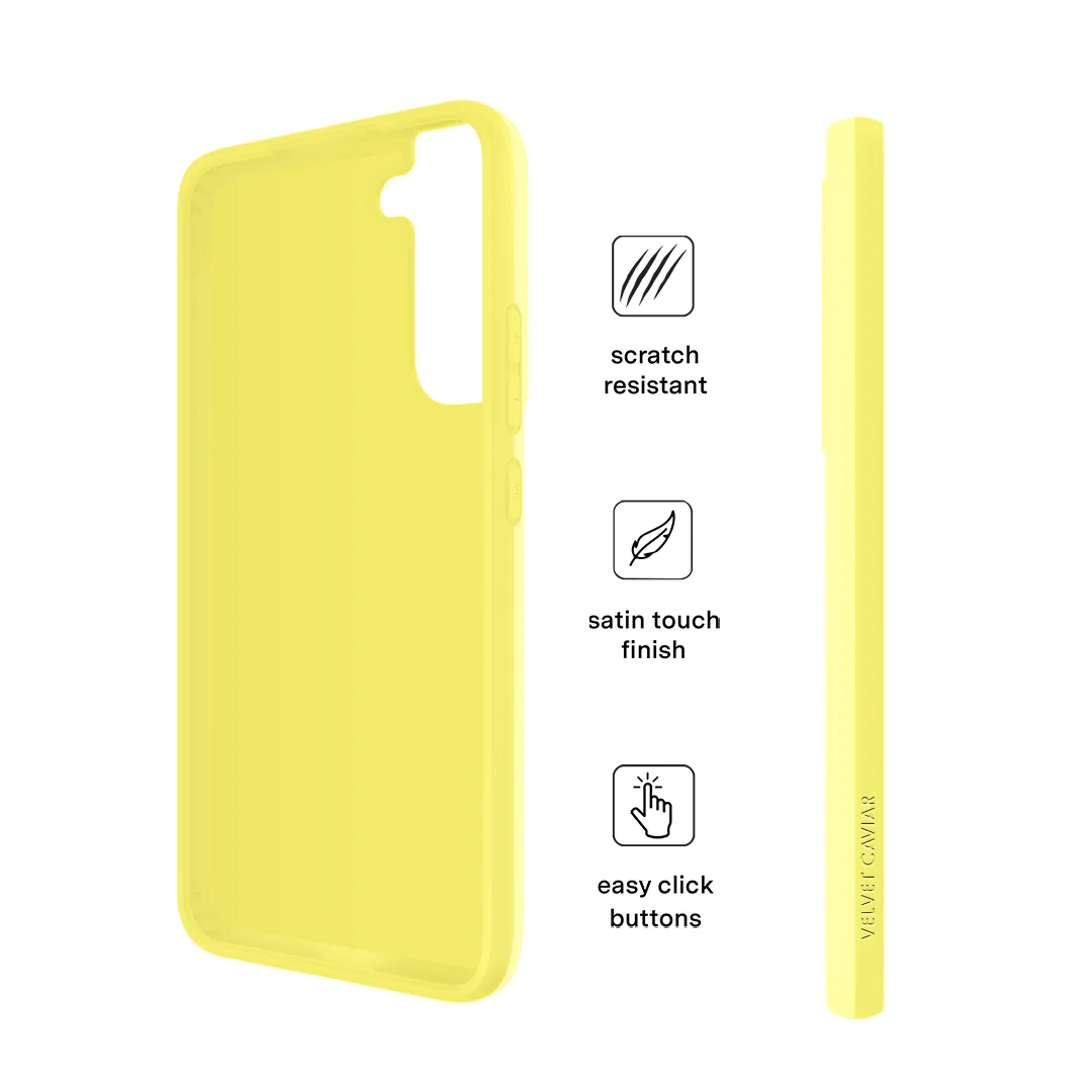 Butter Yellow Samsung Case - Image 55