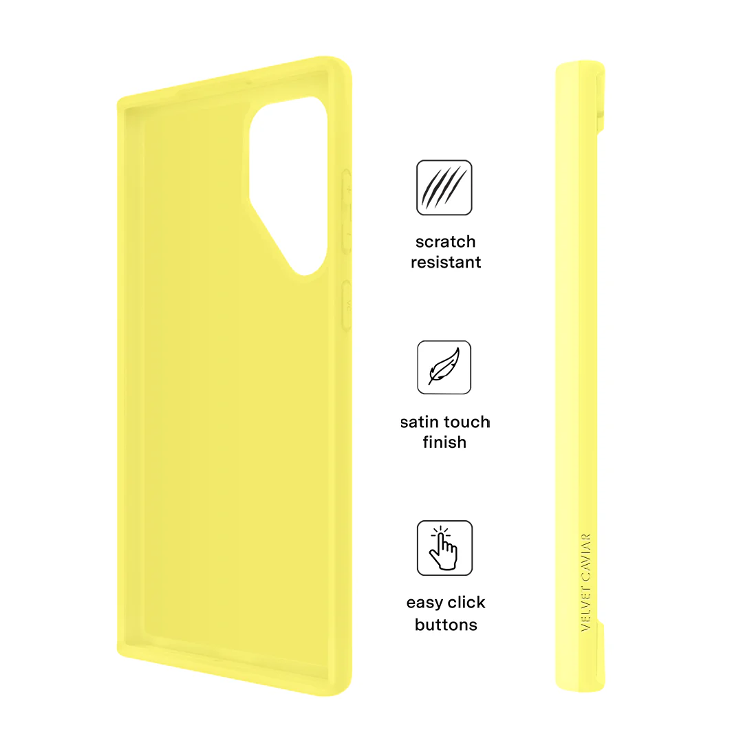 Butter Yellow Samsung Case - Image 60