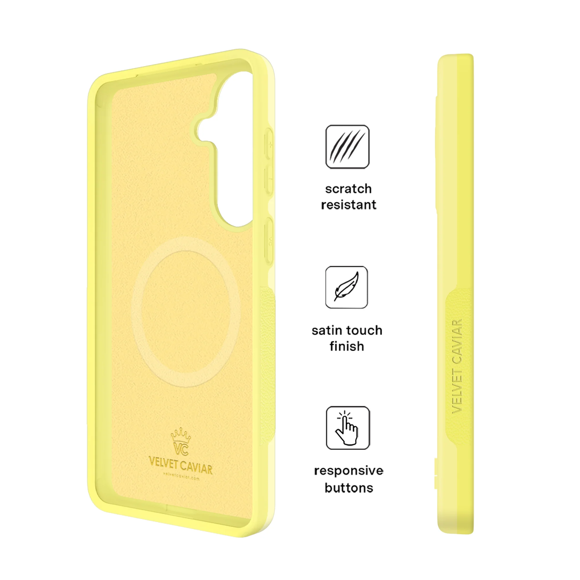 Butter Yellow Samsung Case - Image 65