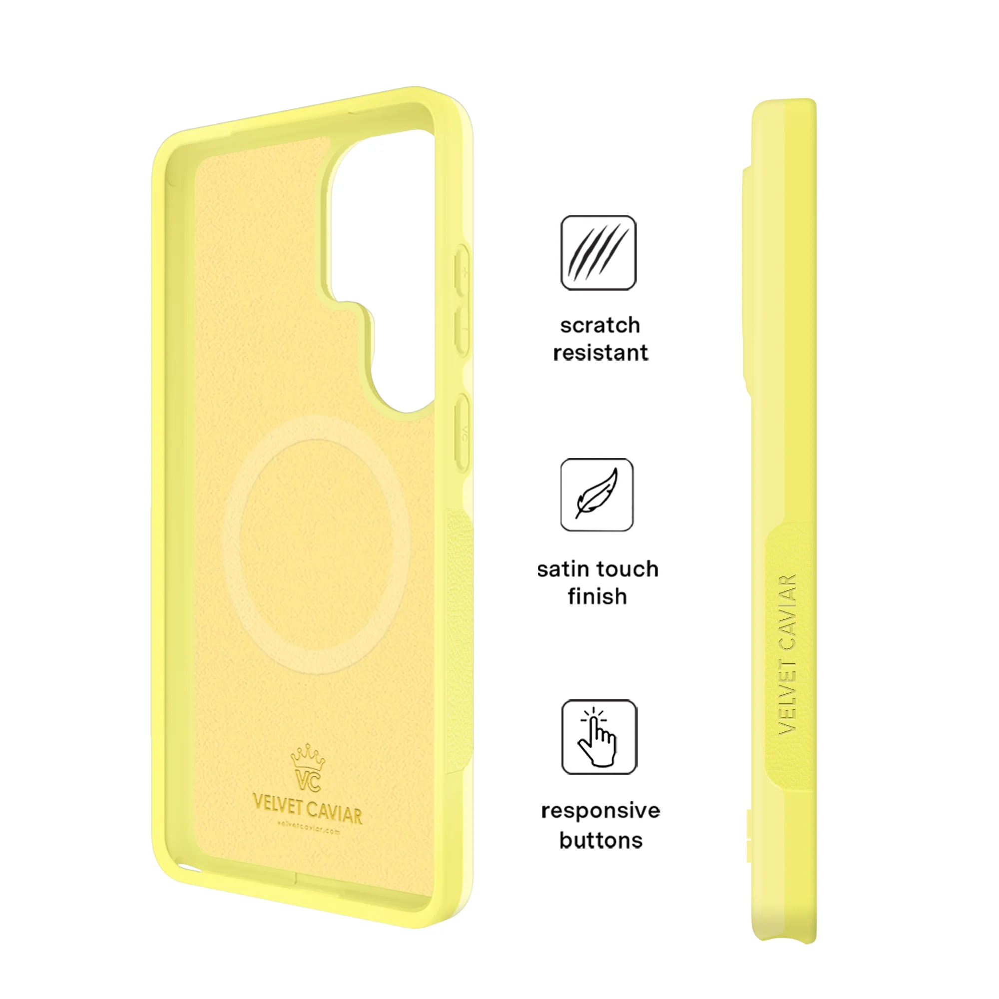 Butter Yellow Samsung Case - Image 70