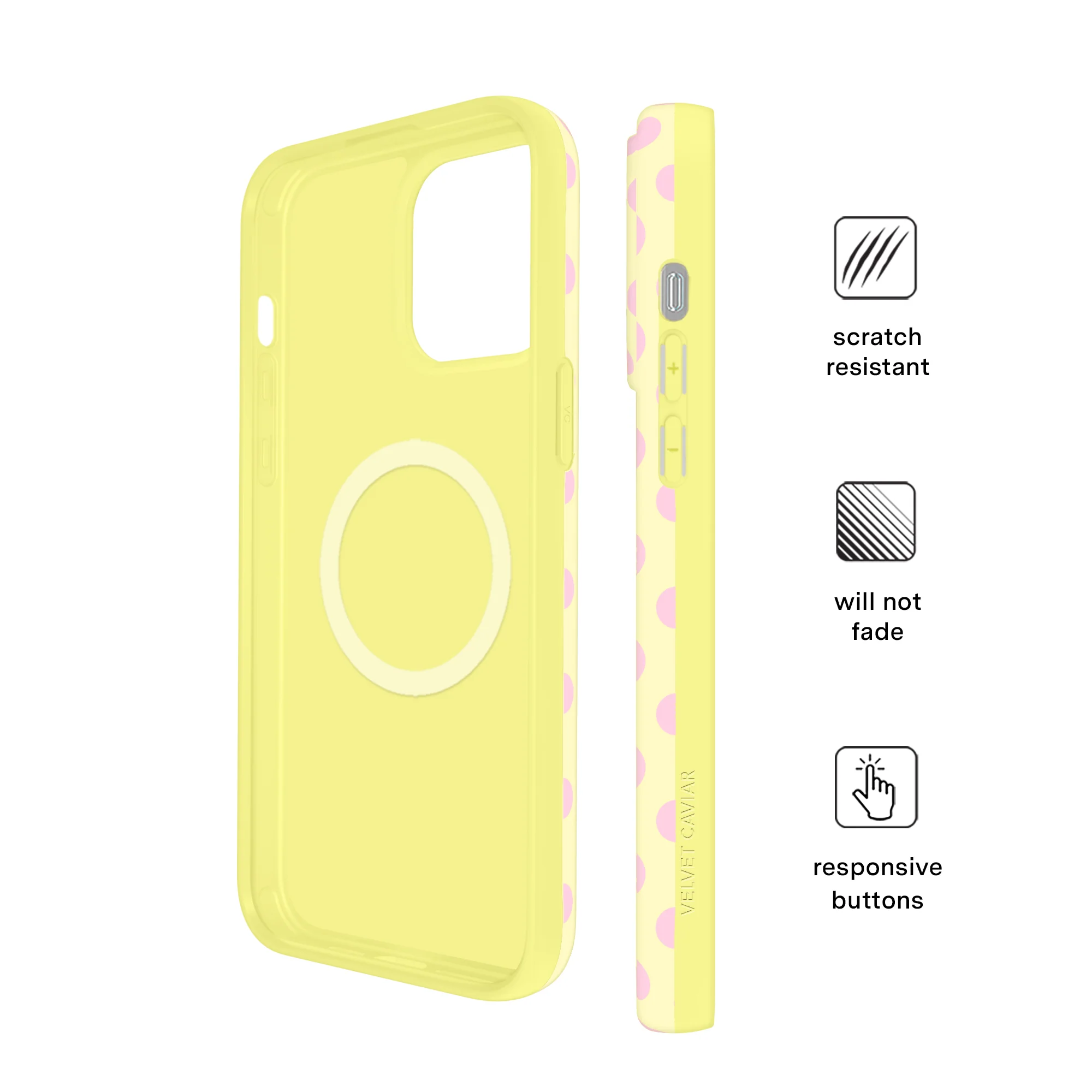 Buttercream Polka Dot iPhone Case - Image 10