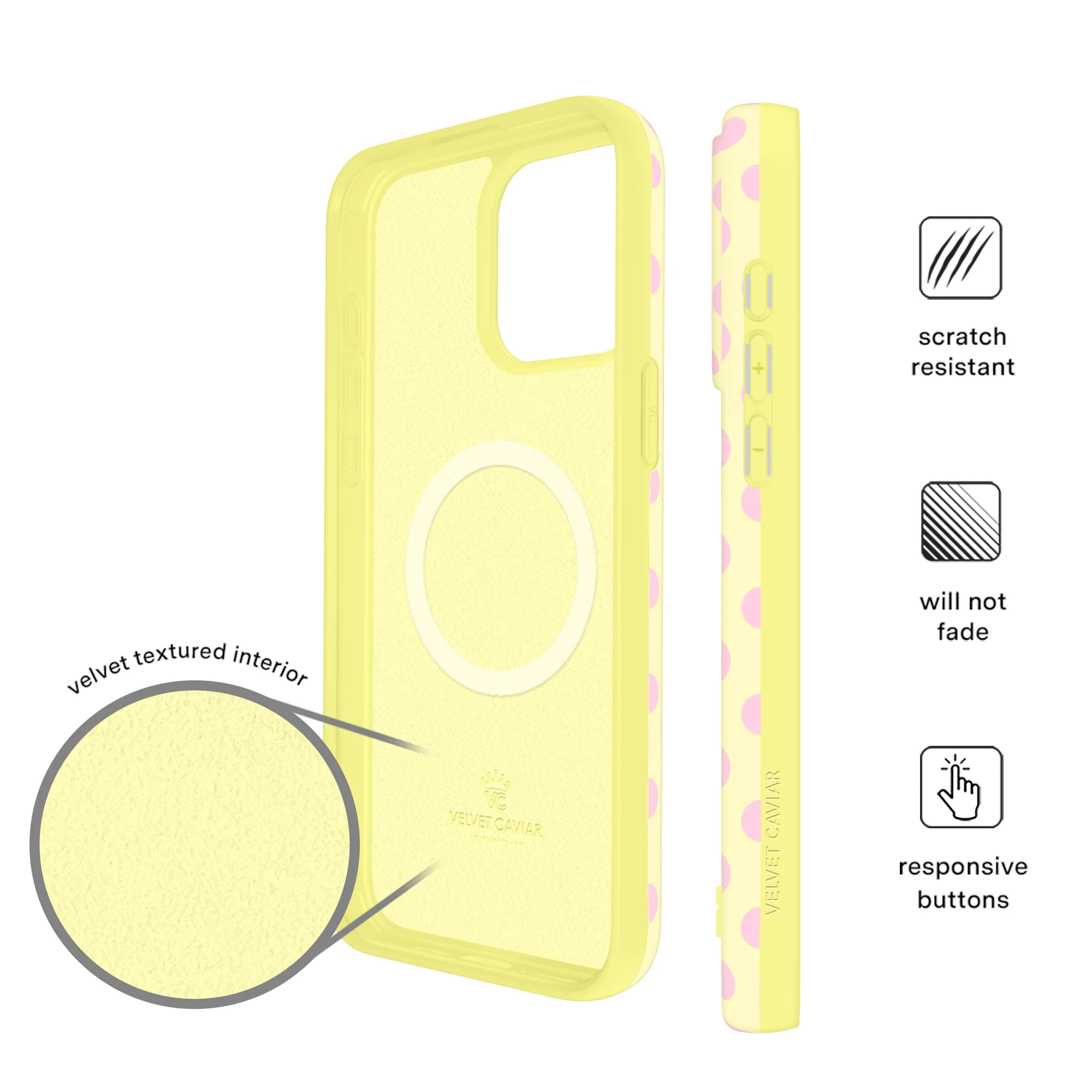 Buttercream Polka Dot iPhone Case - Image 30