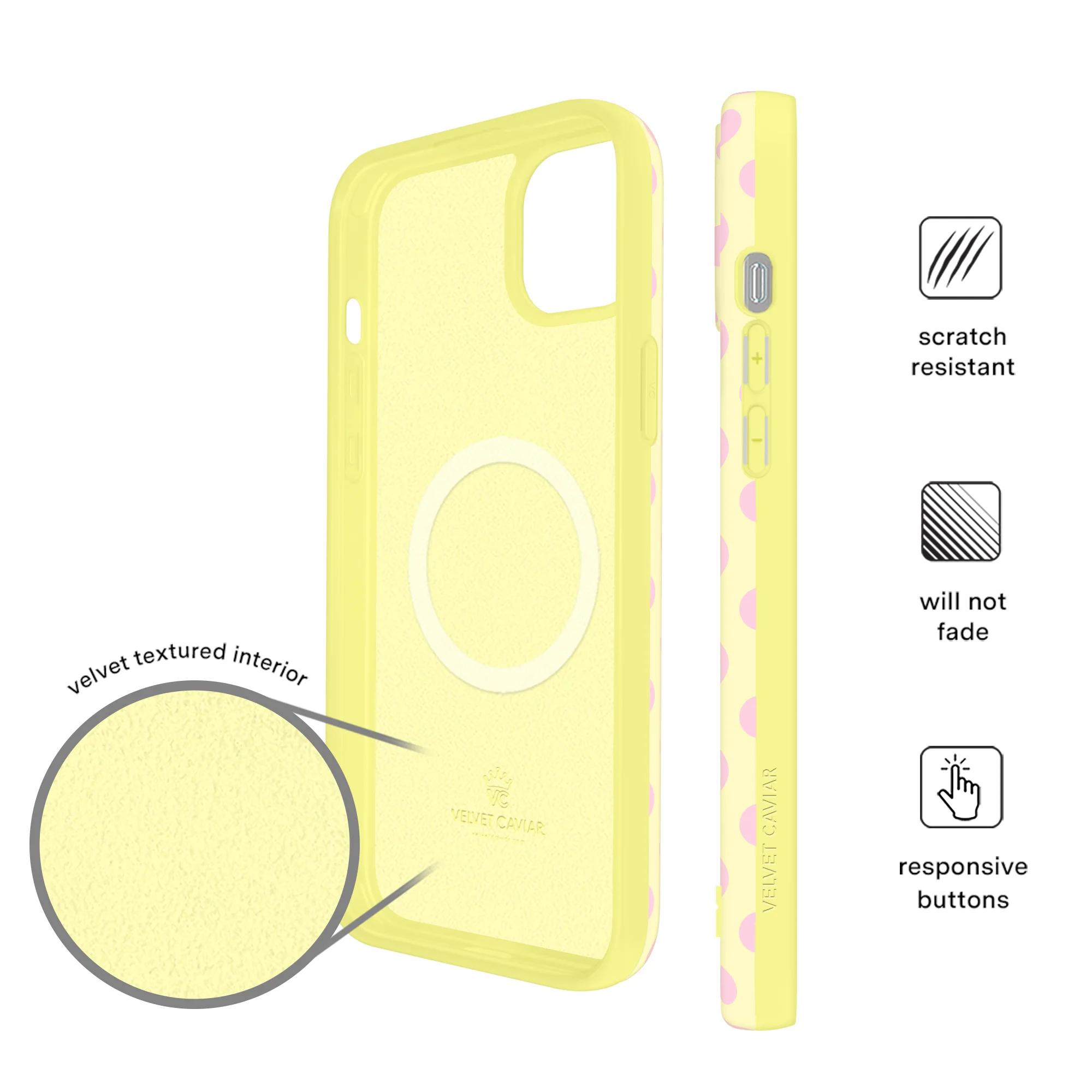 Buttercream Polka Dot iPhone Case - Image 40