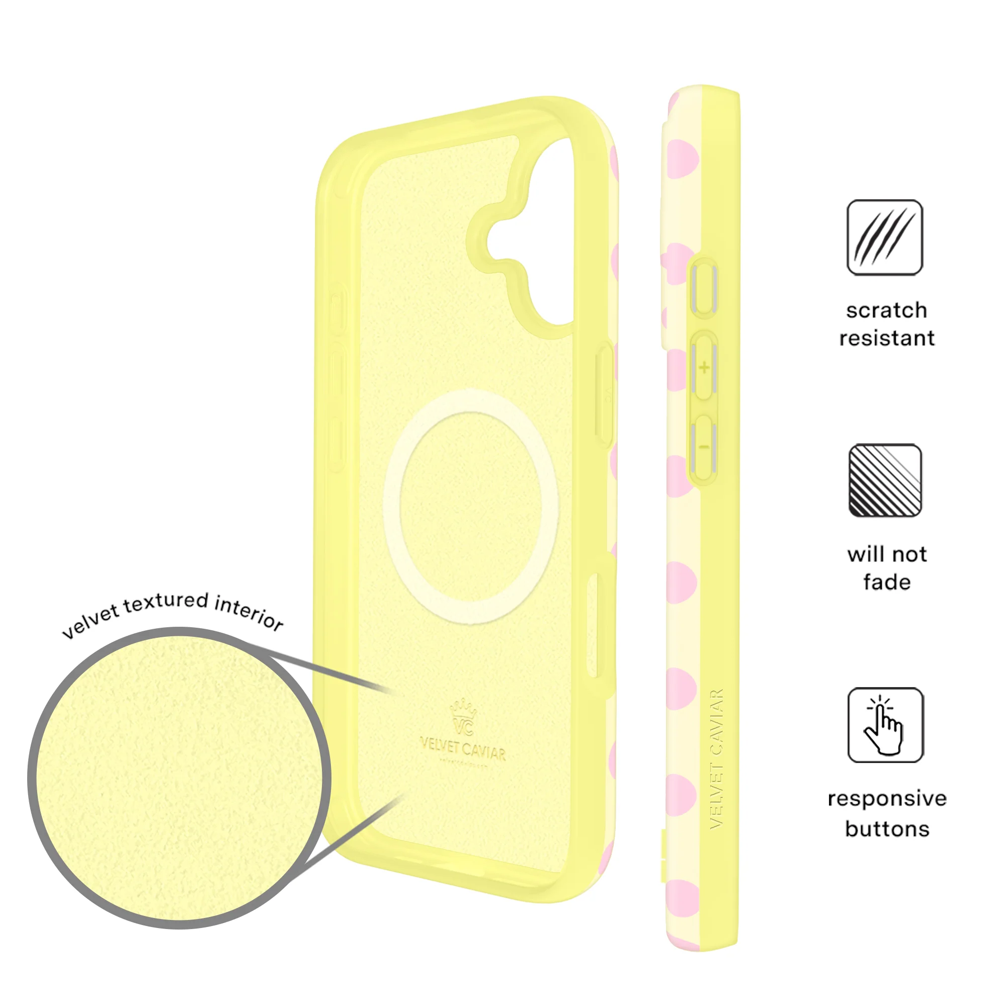 Buttercream Polka Dot iPhone Case - Image 45