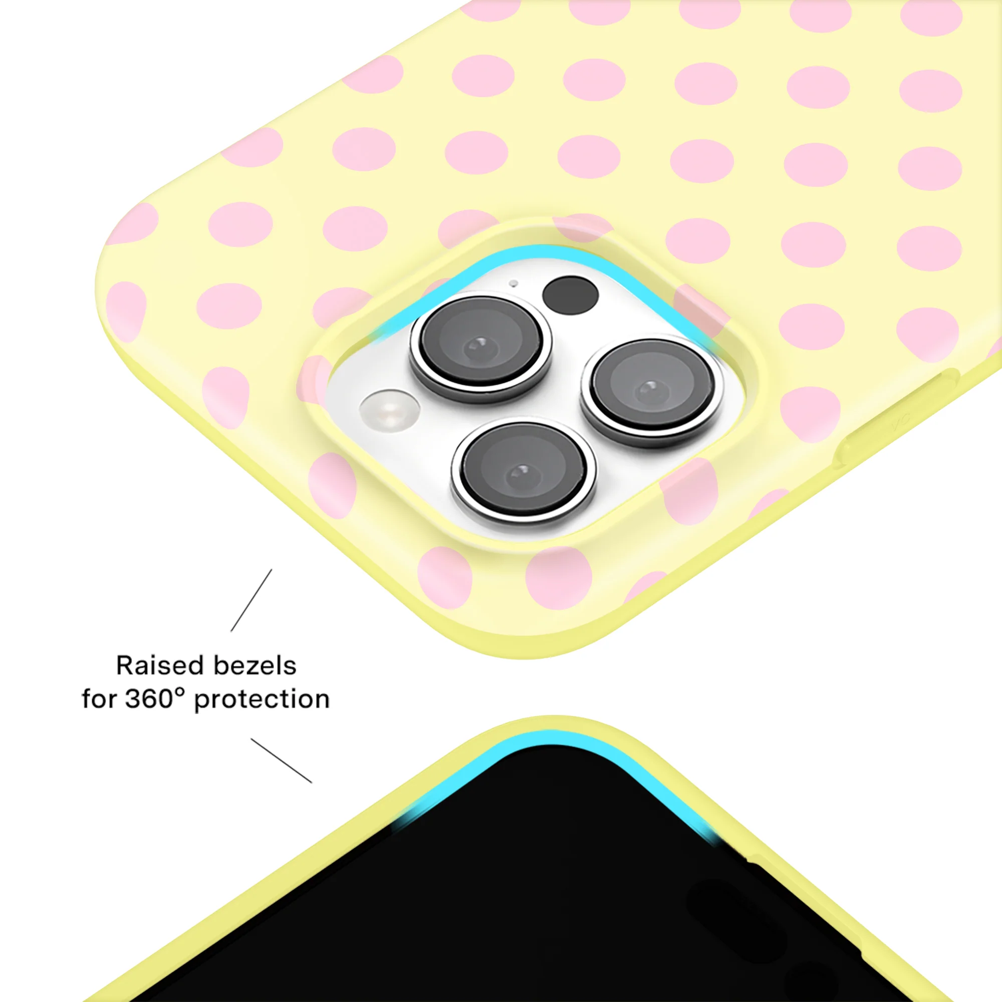 Buttercream Polka Dot iPhone Case - Image 48
