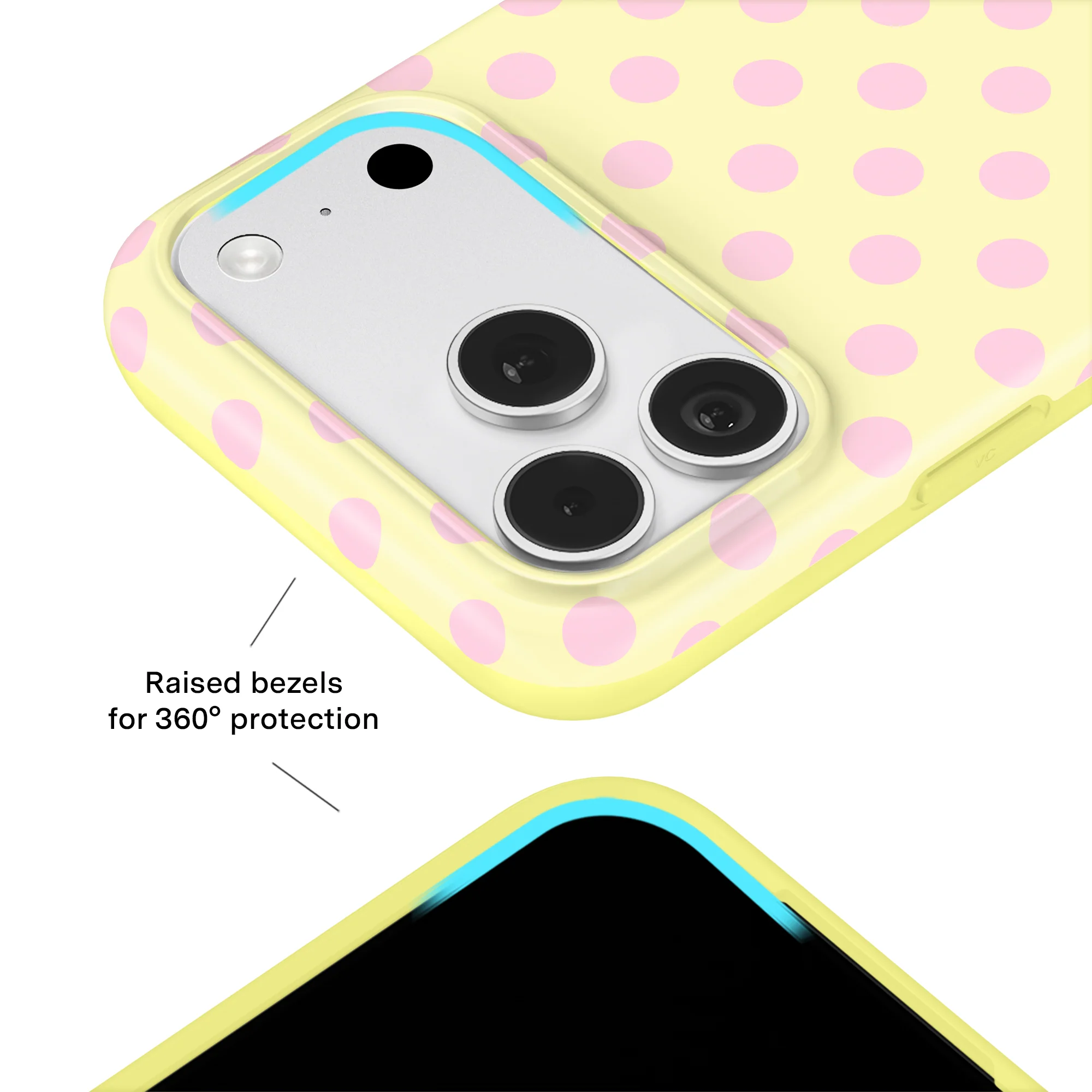 Buttercream Polka Dot iPhone Case - Image 68