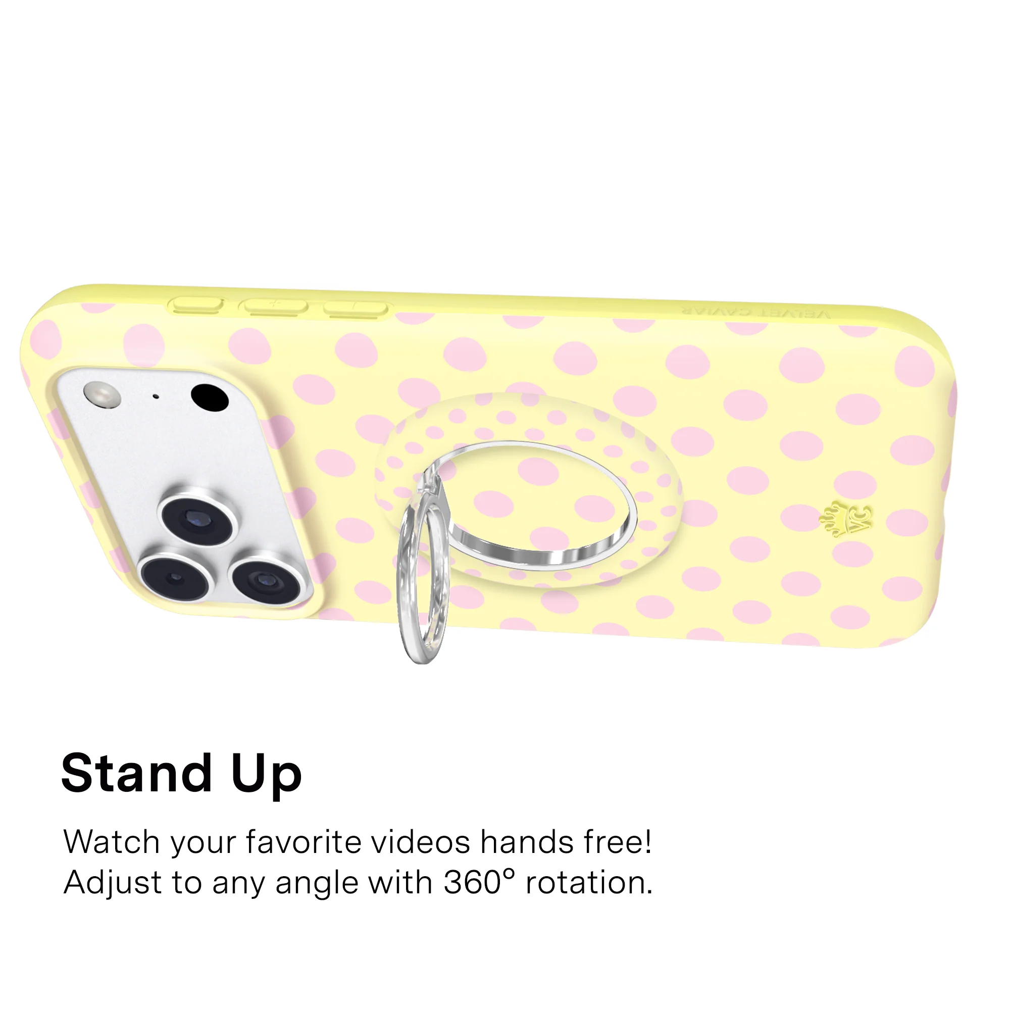Buttercream Polka Dot MagSafe Grip Ring - Image 5