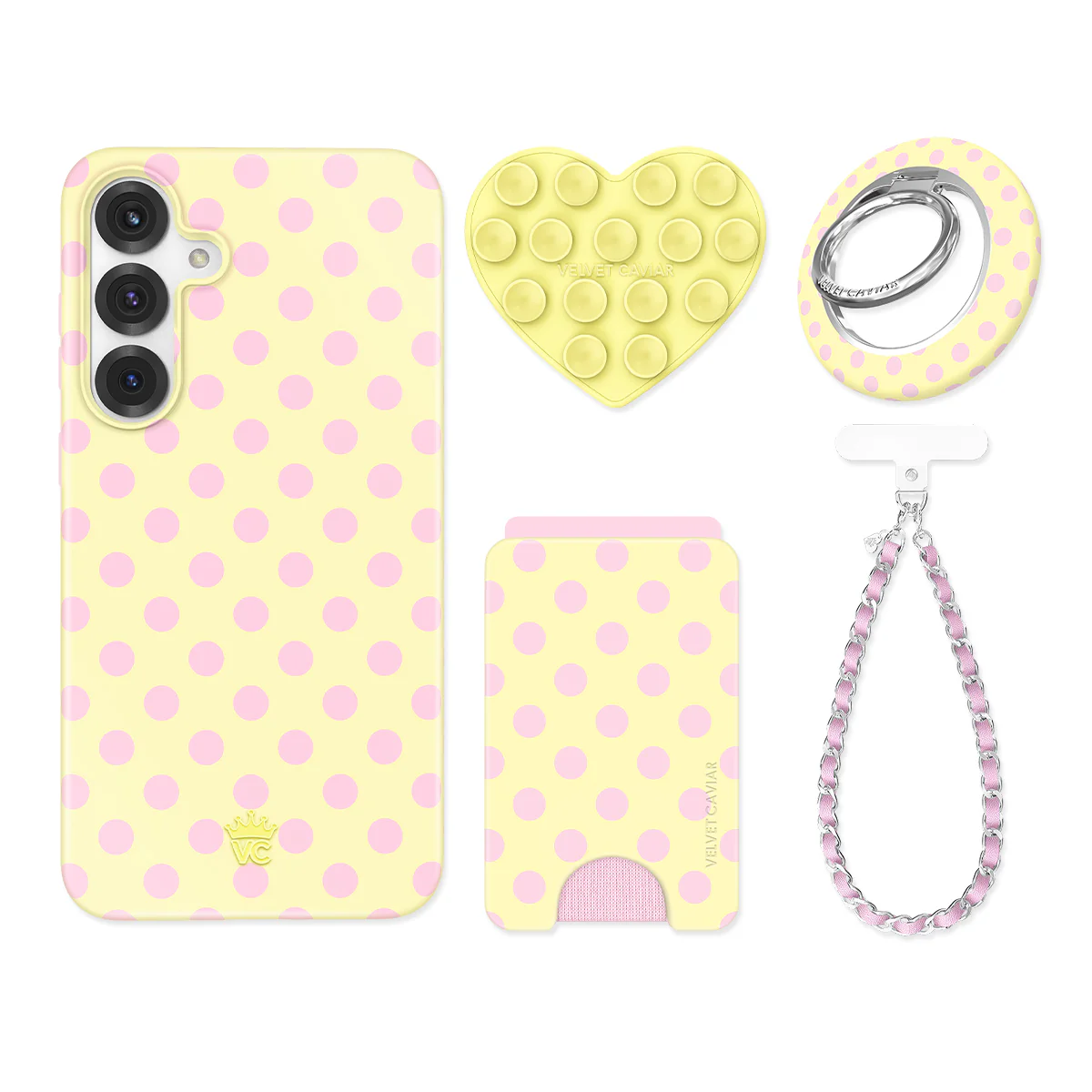 Buttercream Polka Dot Samsung Bundle Set - Image 19
