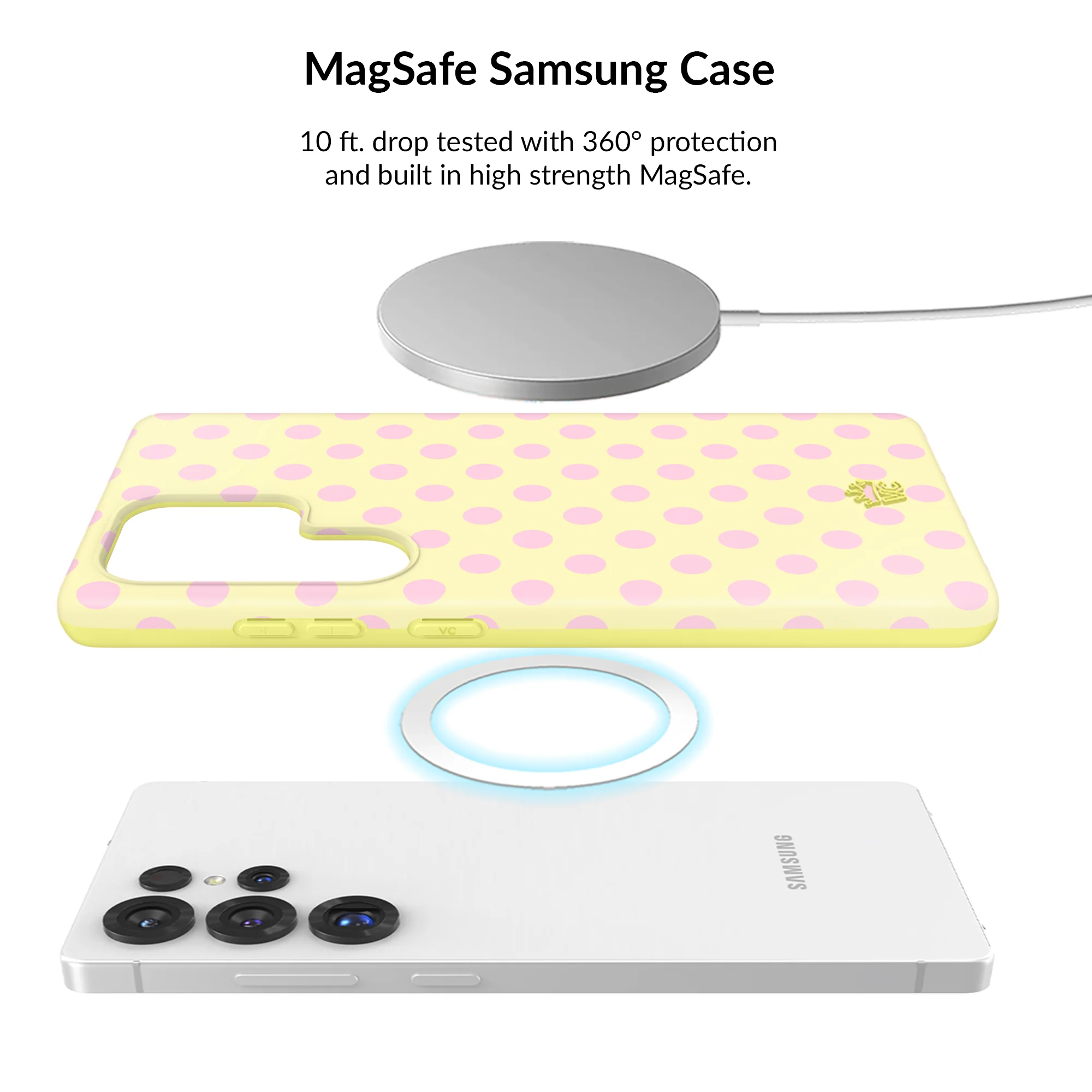 Buttercream Polka Dot Samsung Bundle Set - Image 2