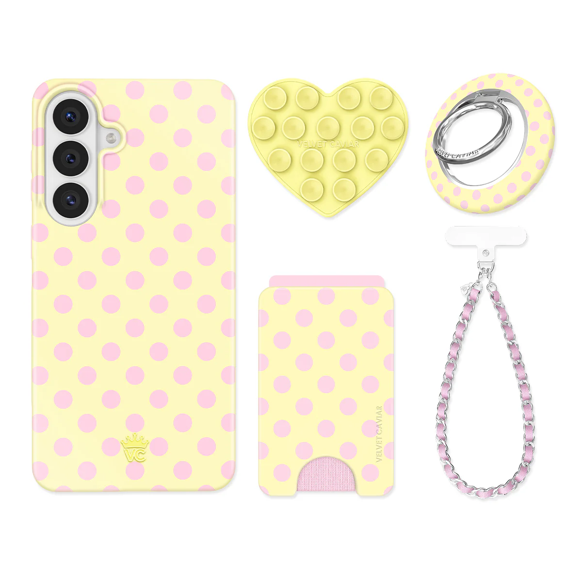 Buttercream Polka Dot Samsung Bundle Set - Image 31