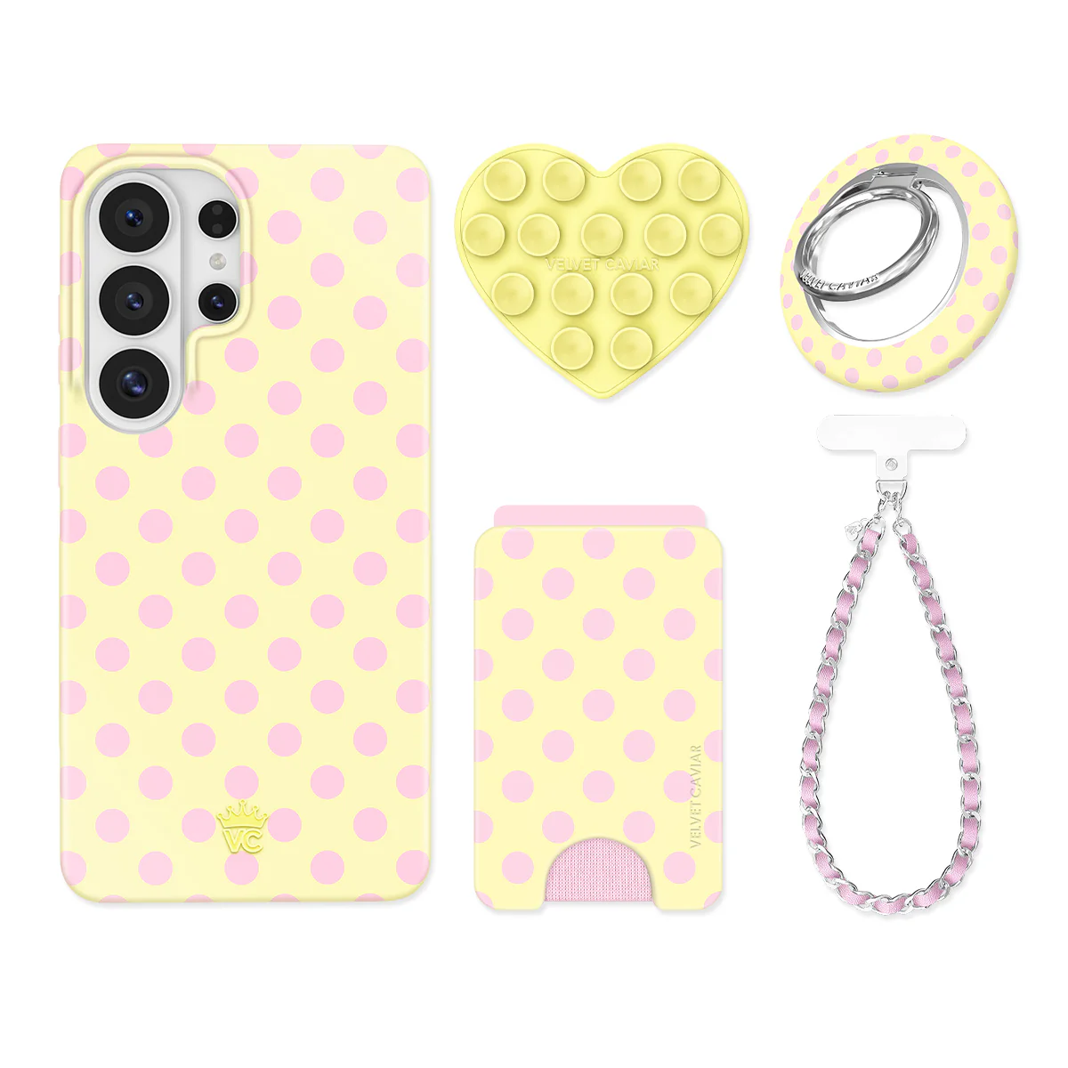 Buttercream Polka Dot Samsung Bundle Set - Image 7