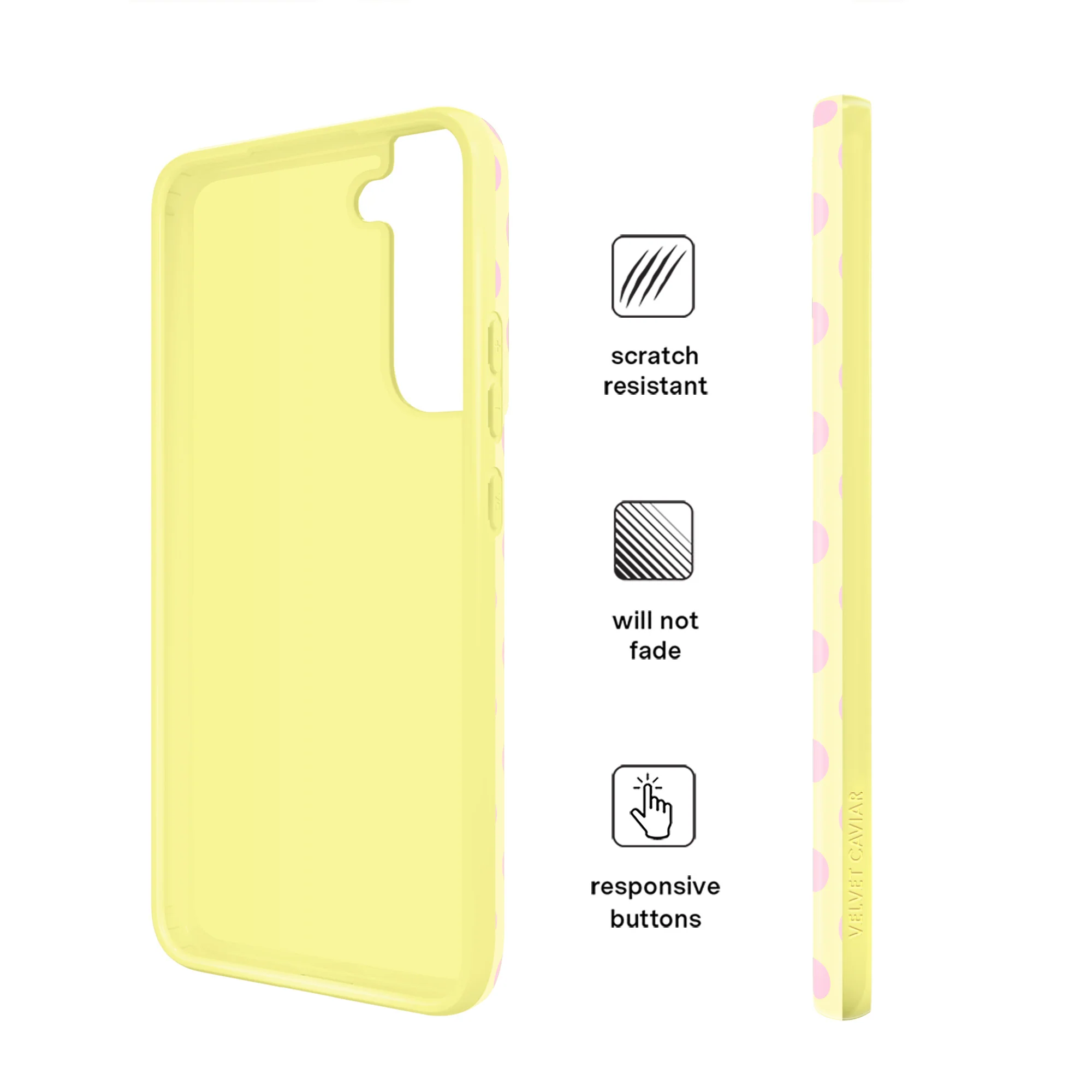Buttercream Polka Dot Samsung Case - Image 10