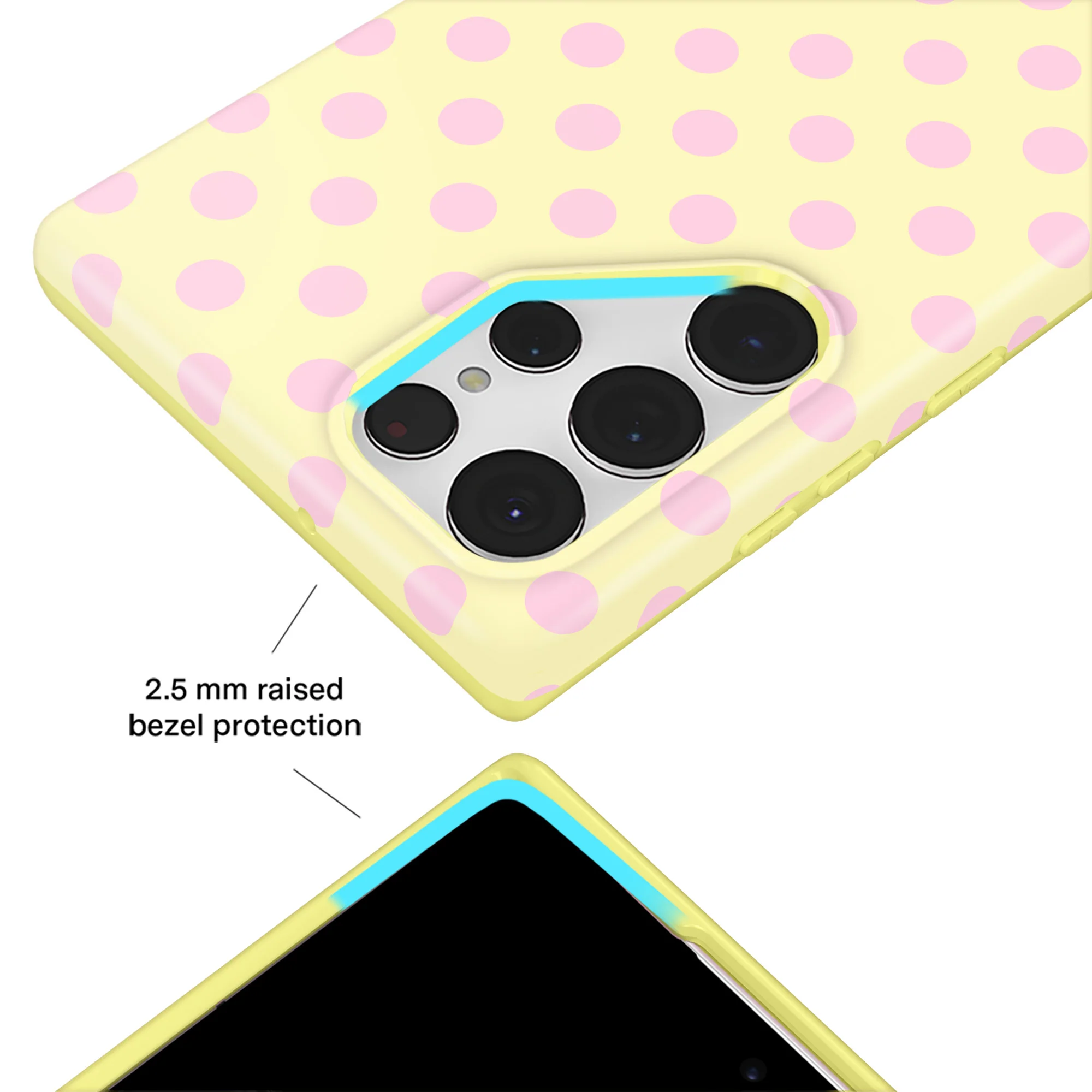 Buttercream Polka Dot Samsung Case - Image 12