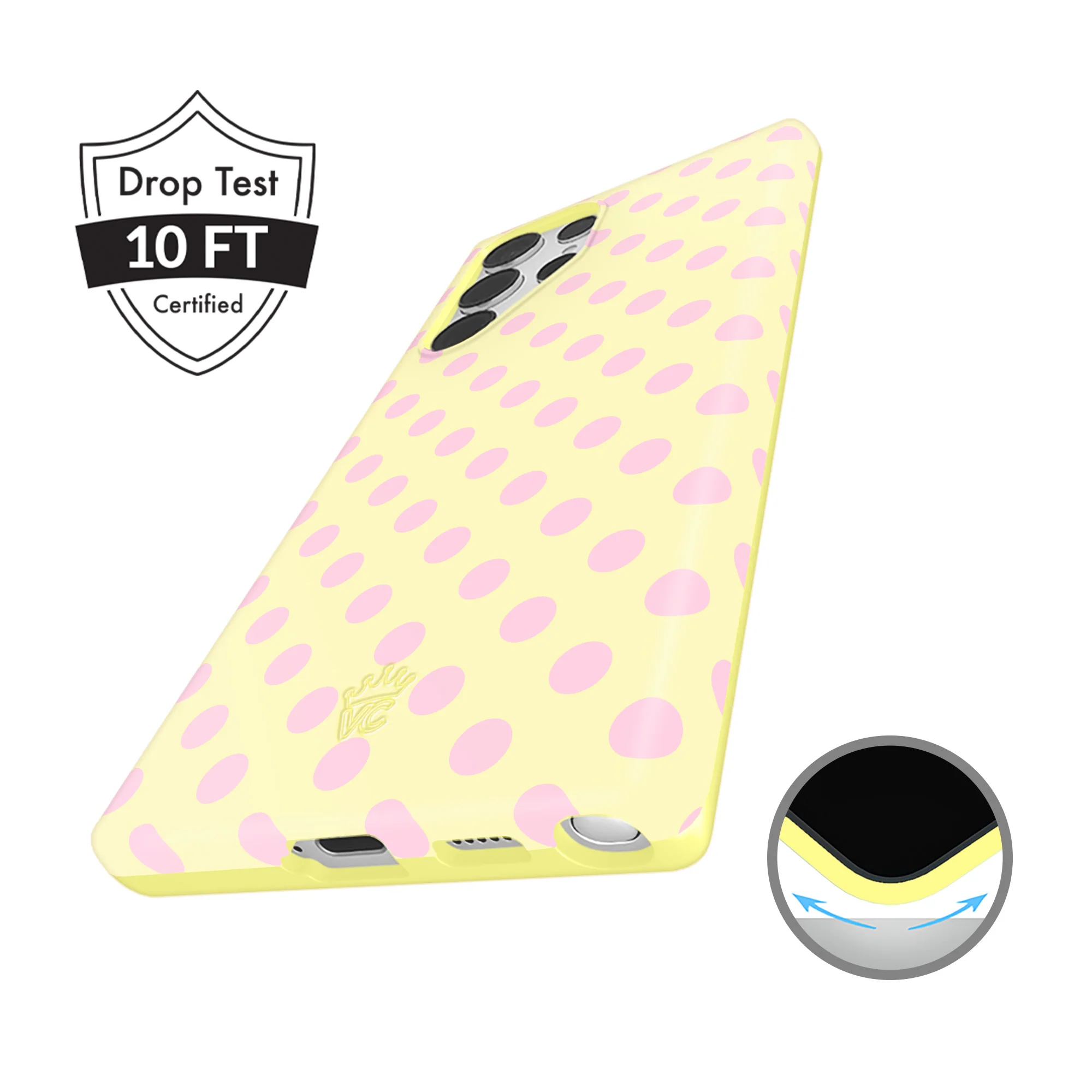 Buttercream Polka Dot Samsung Case - Image 14