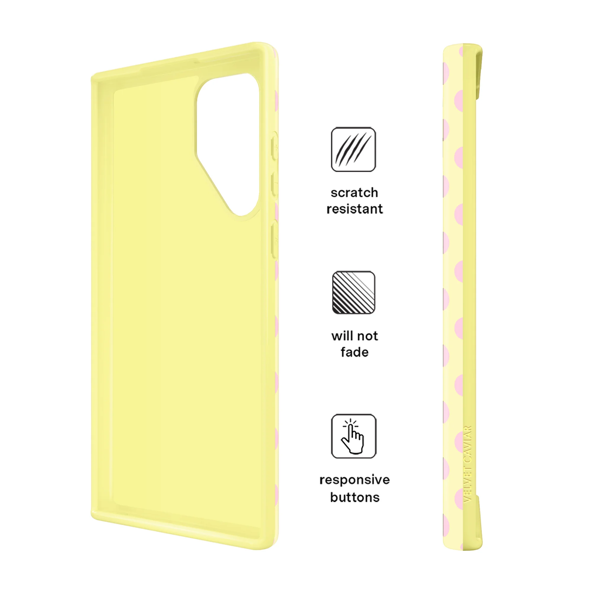 Buttercream Polka Dot Samsung Case - Image 15