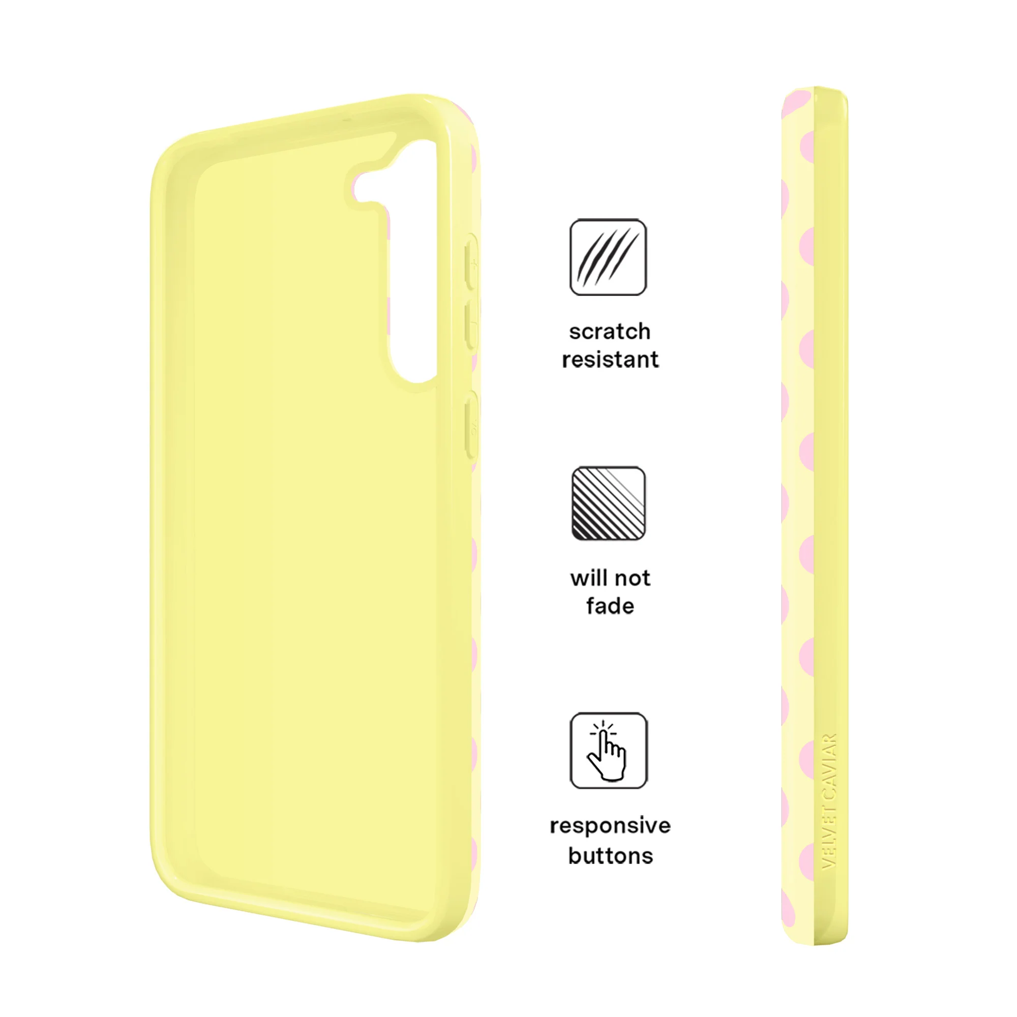 Buttercream Polka Dot Samsung Case - Image 20