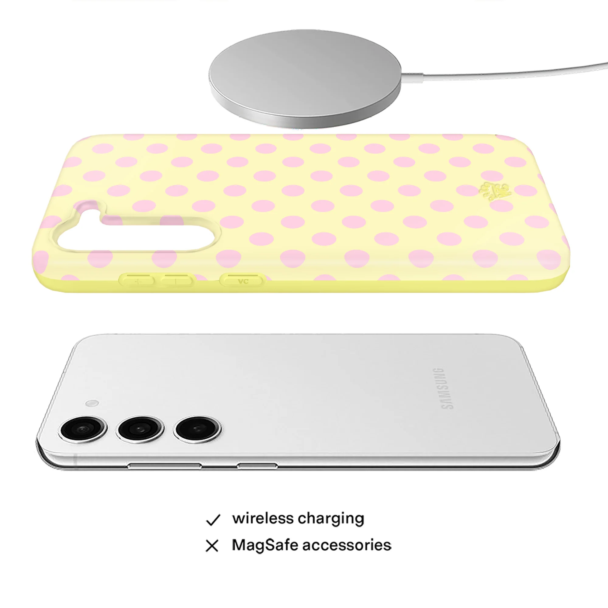 Buttercream Polka Dot Samsung Case - Image 23