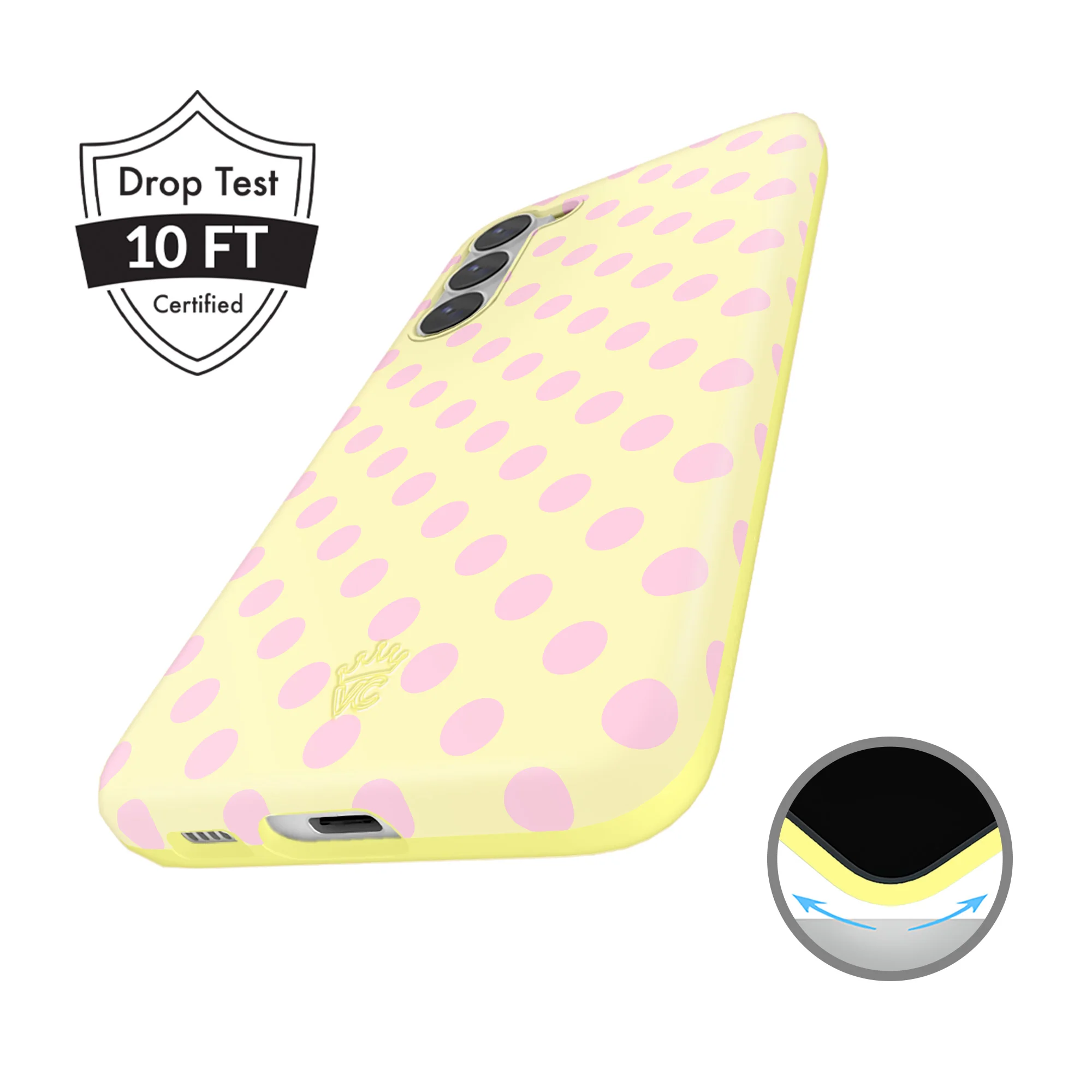 Buttercream Polka Dot Samsung Case - Image 24