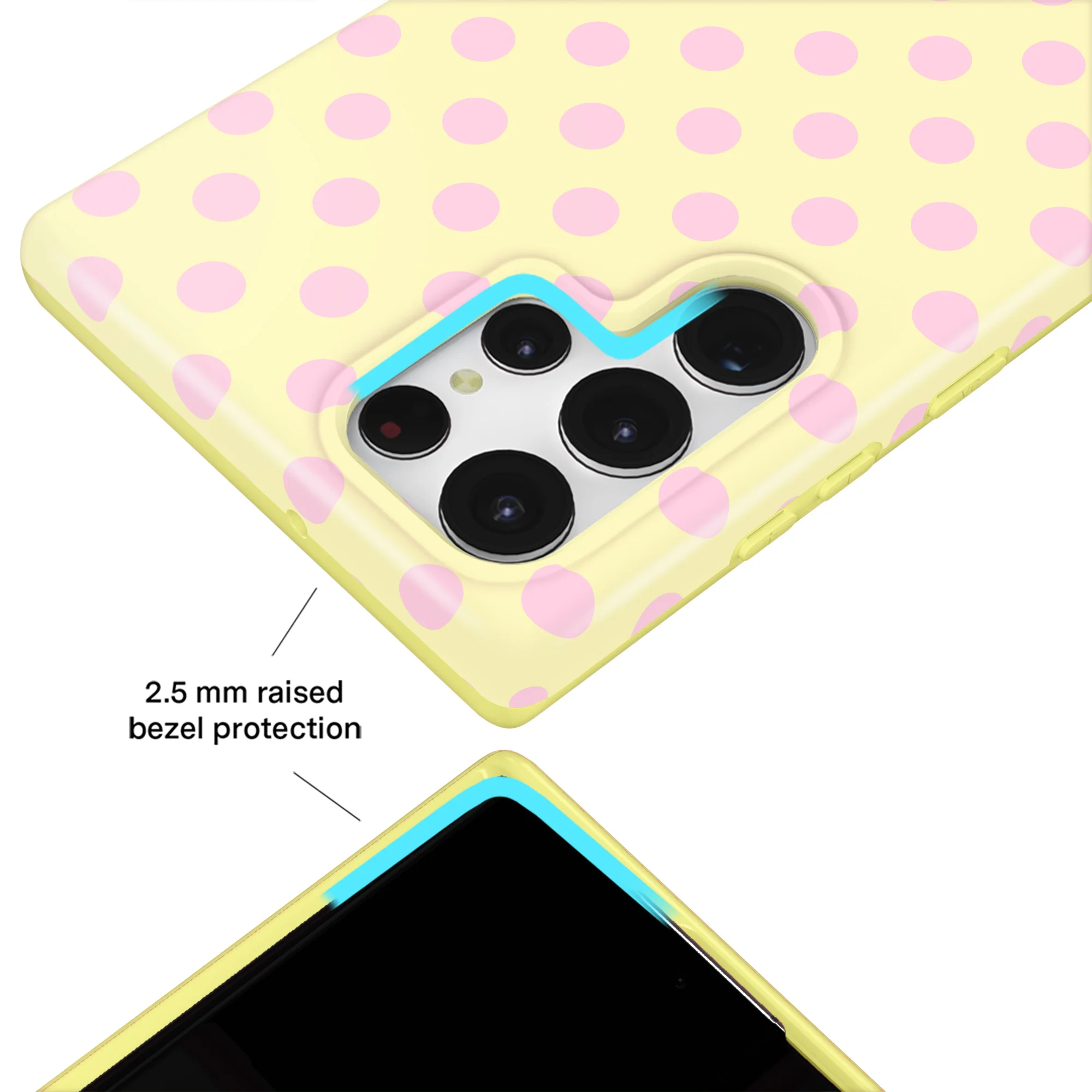 Buttercream Polka Dot Samsung Case - Image 27