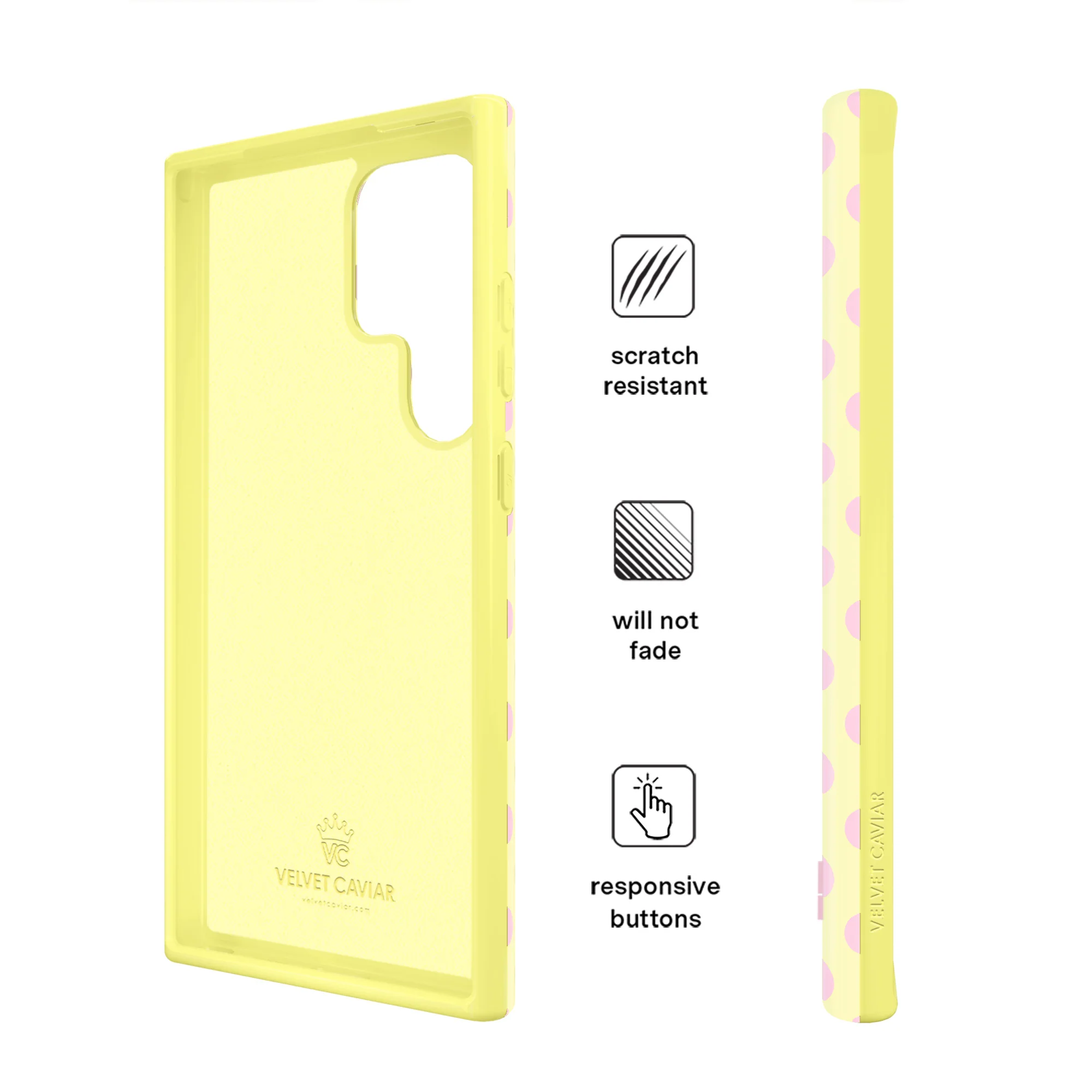 Buttercream Polka Dot Samsung Case - Image 45