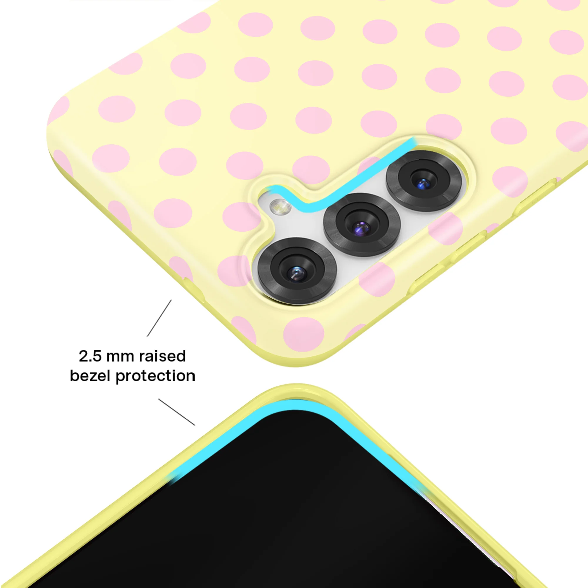 Buttercream Polka Dot Samsung Case - Image 47