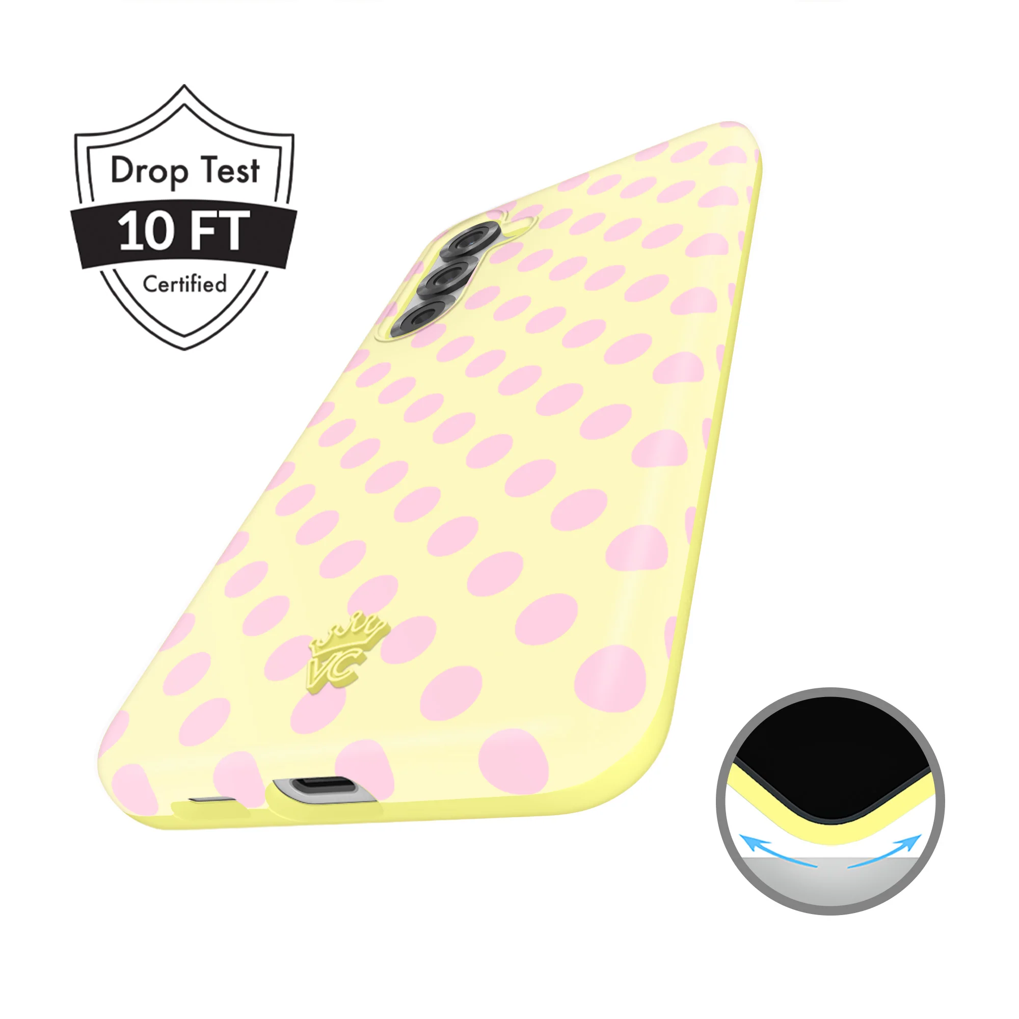 Buttercream Polka Dot Samsung Case - Image 54