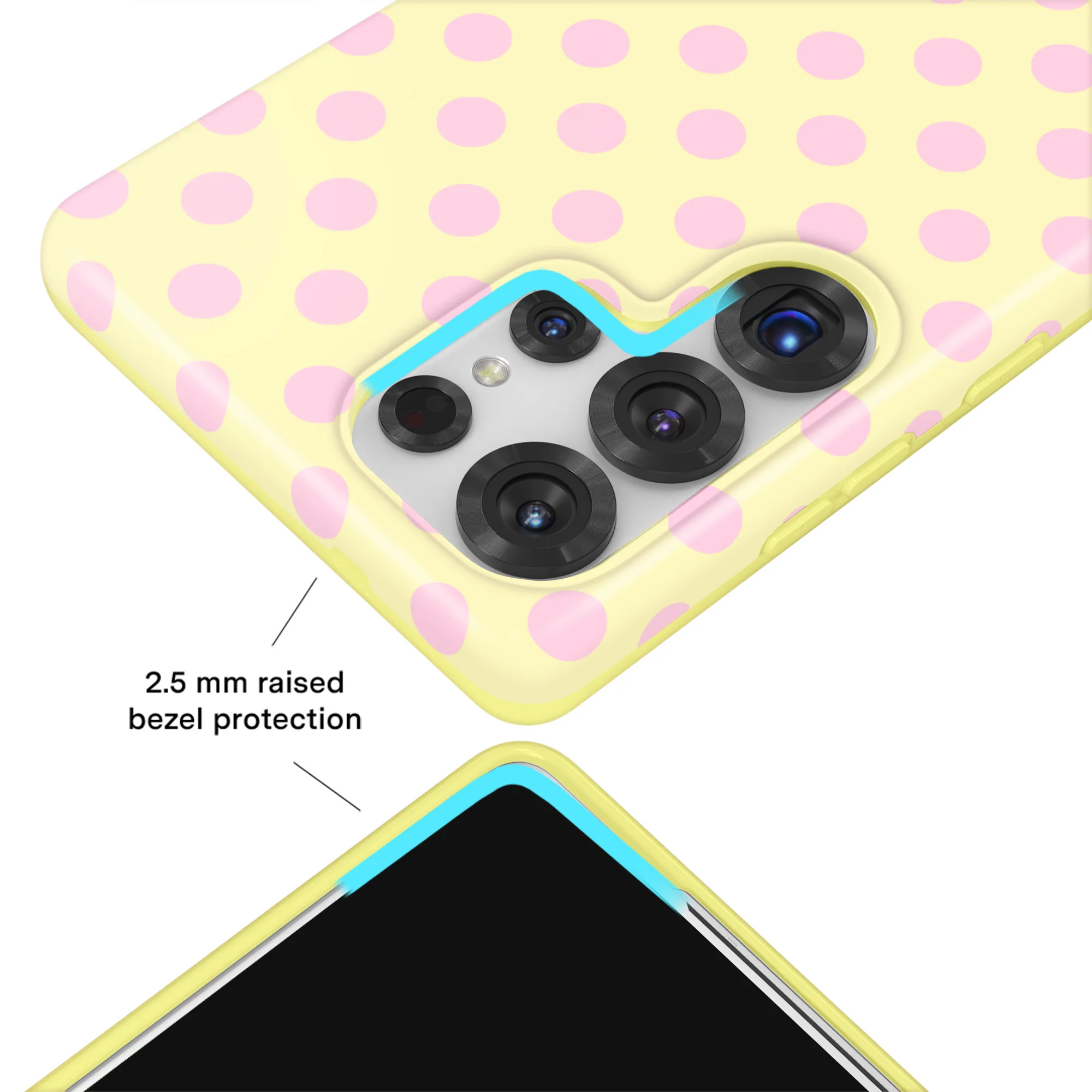 Buttercream Polka Dot Samsung Case - Image 57