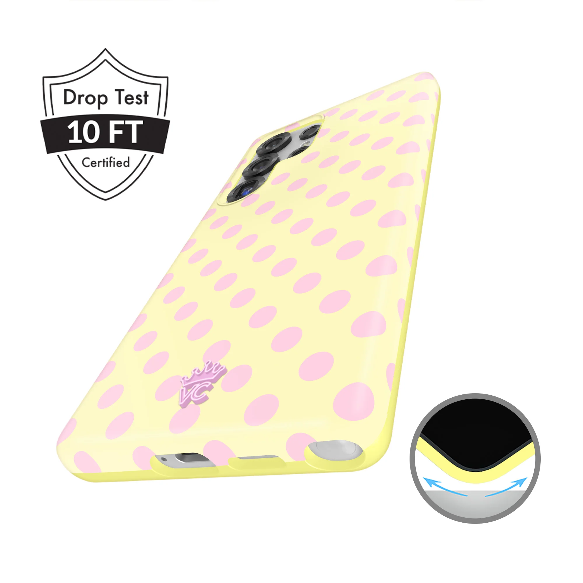 Buttercream Polka Dot Samsung Case - Image 59