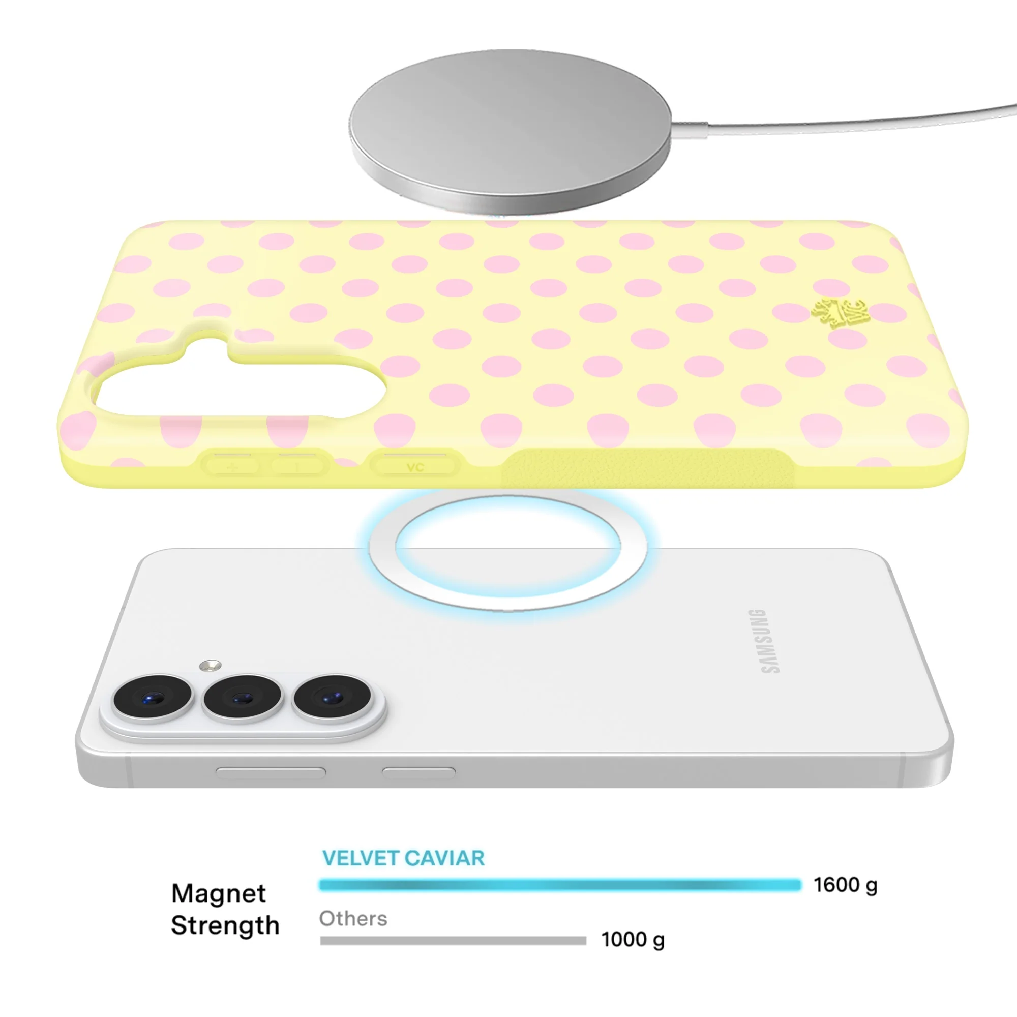 Buttercream Polka Dot Samsung Case - Image 63