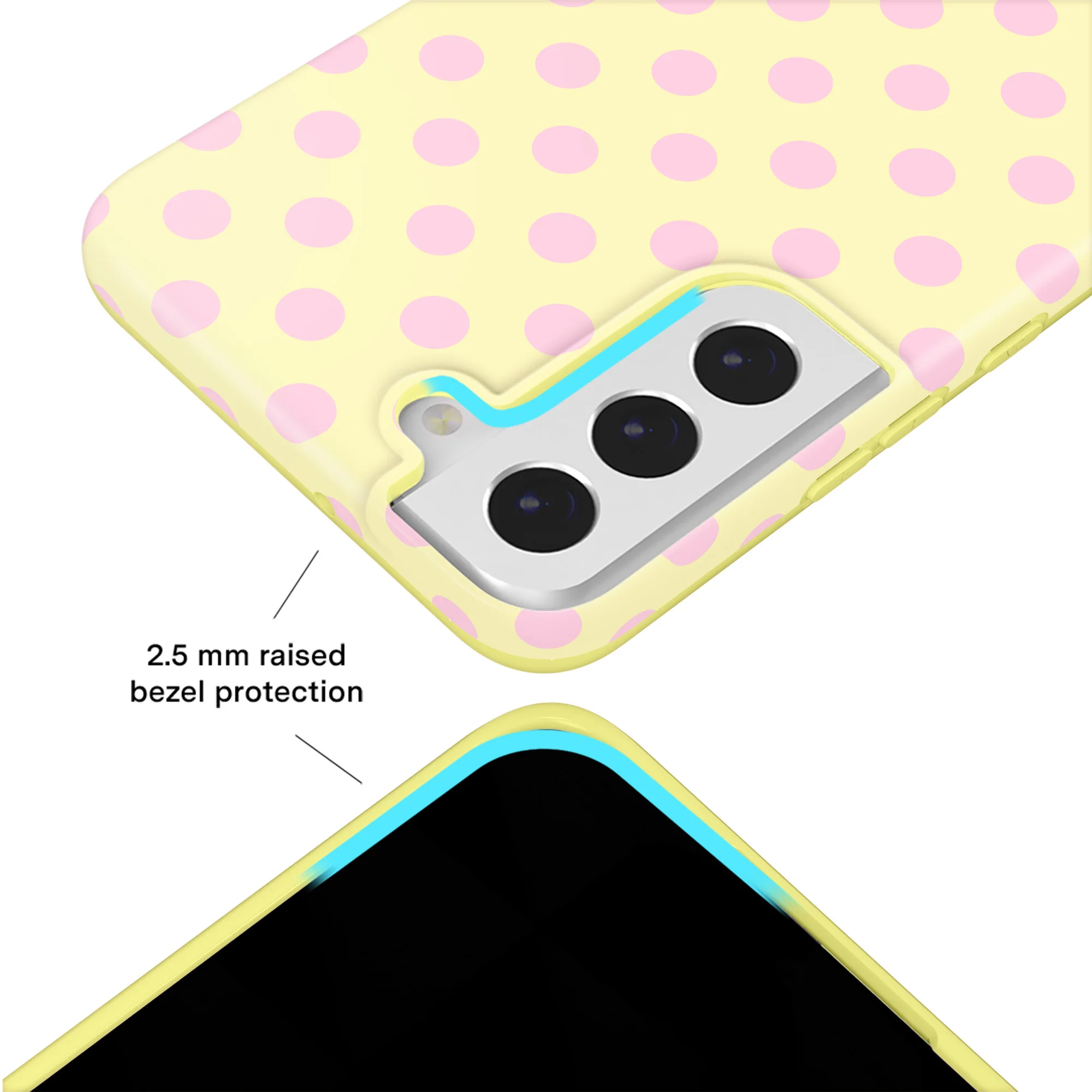 Buttercream Polka Dot Samsung Case - Image 7